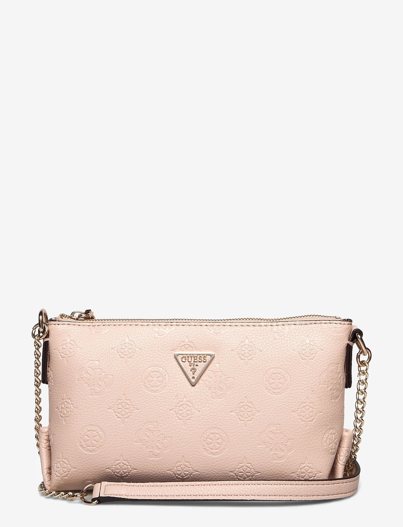 GUESS - HELAINA MINI CROSSBODY TOP ZIP - almond - 0