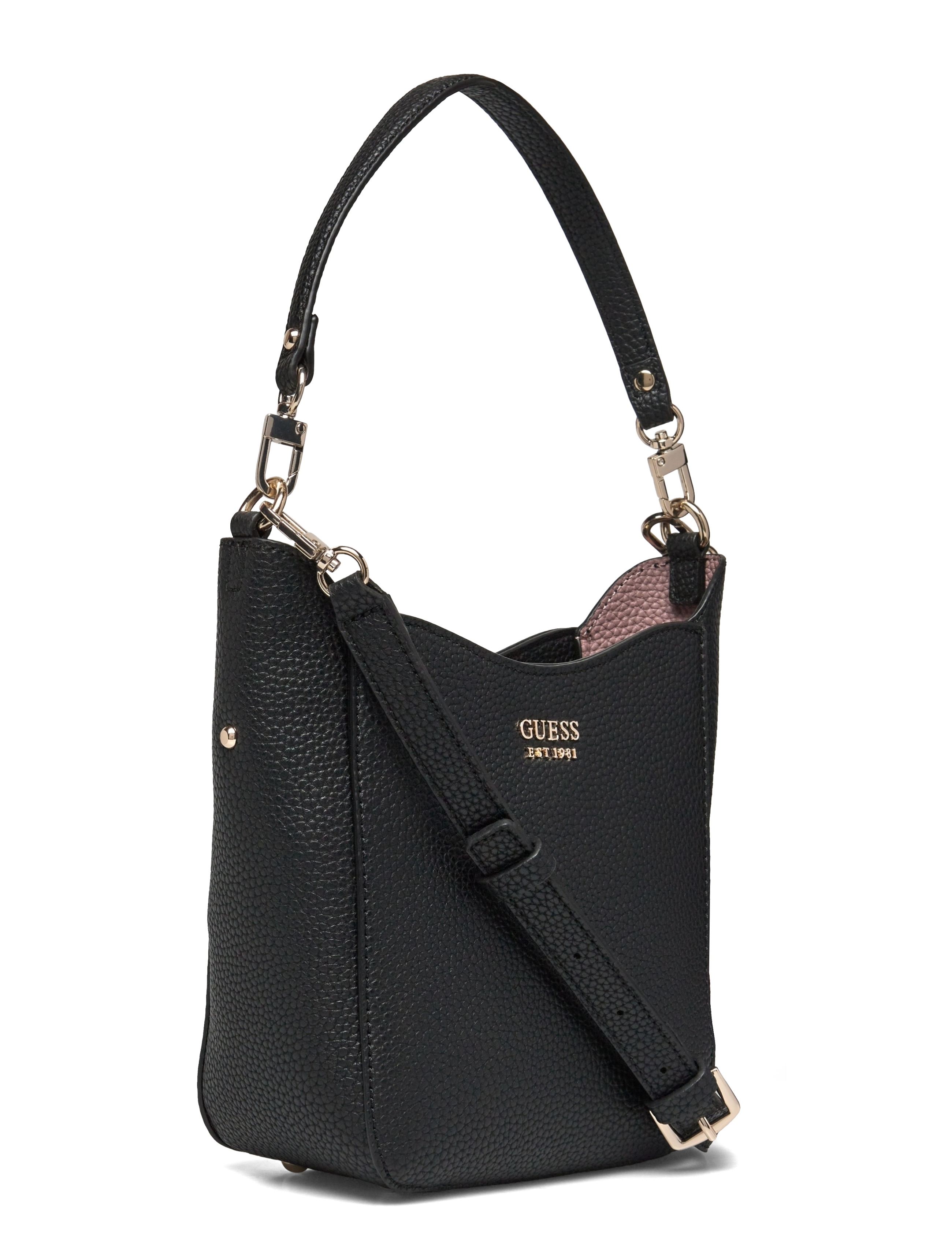 GUESS - BRENTON SM GRLFRIEND BUCKT - black - 2