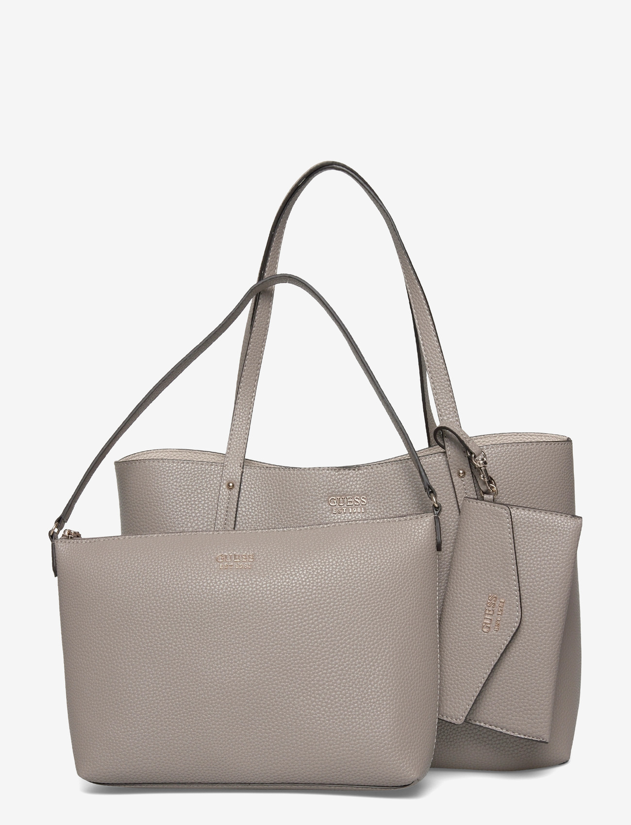 GUESS - BRENTON TOTE - shoppers - dark taupe - 0