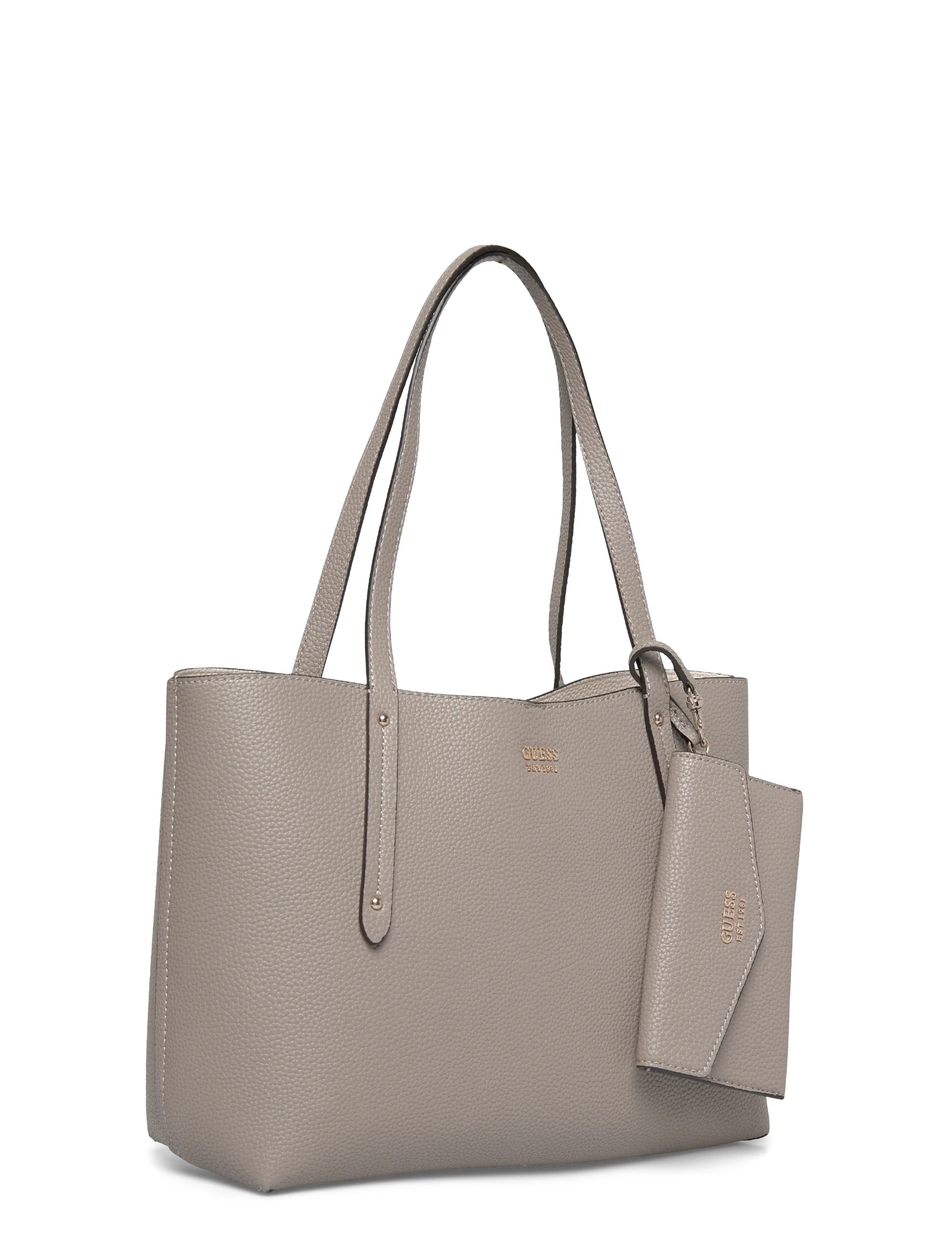 GUESS - BRENTON TOTE - shopperki - dark taupe - 2