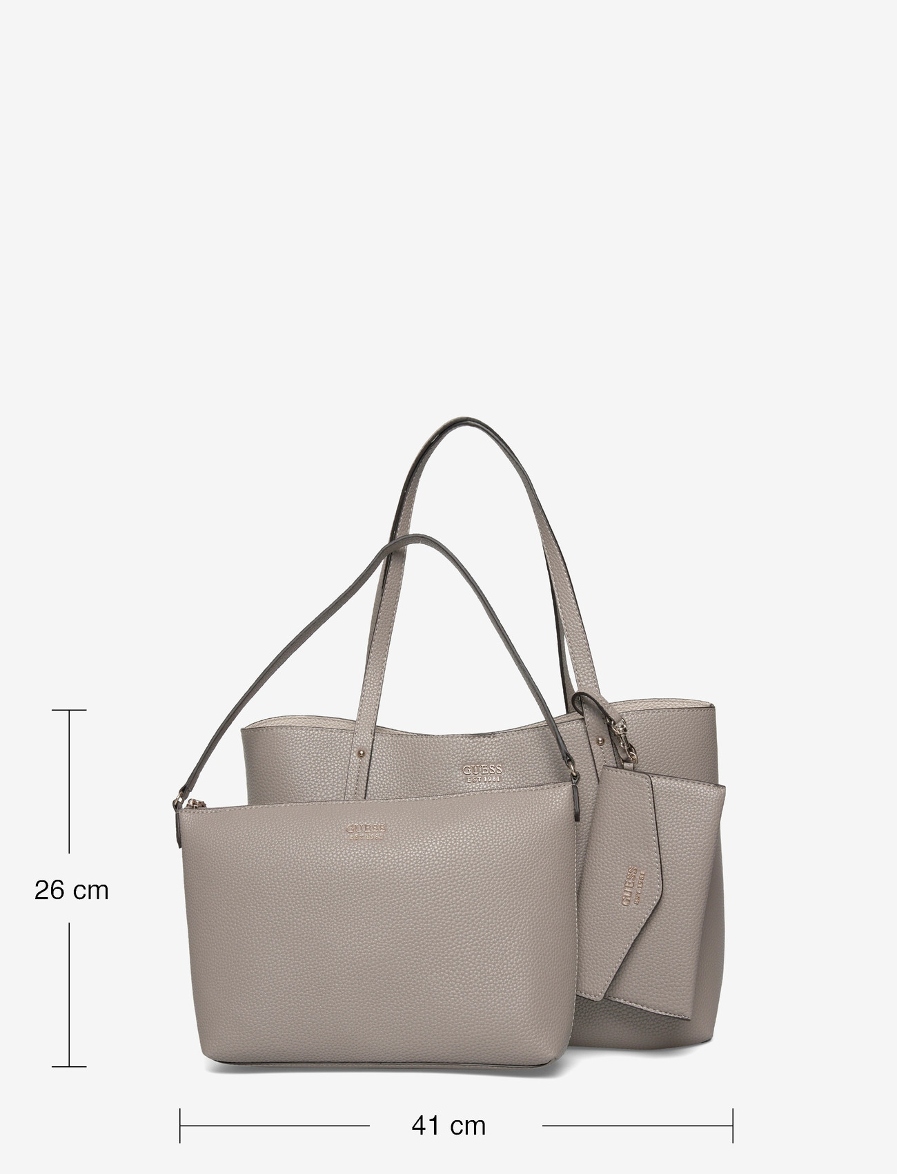 GUESS - BRENTON TOTE - shoppers - dark taupe - 3