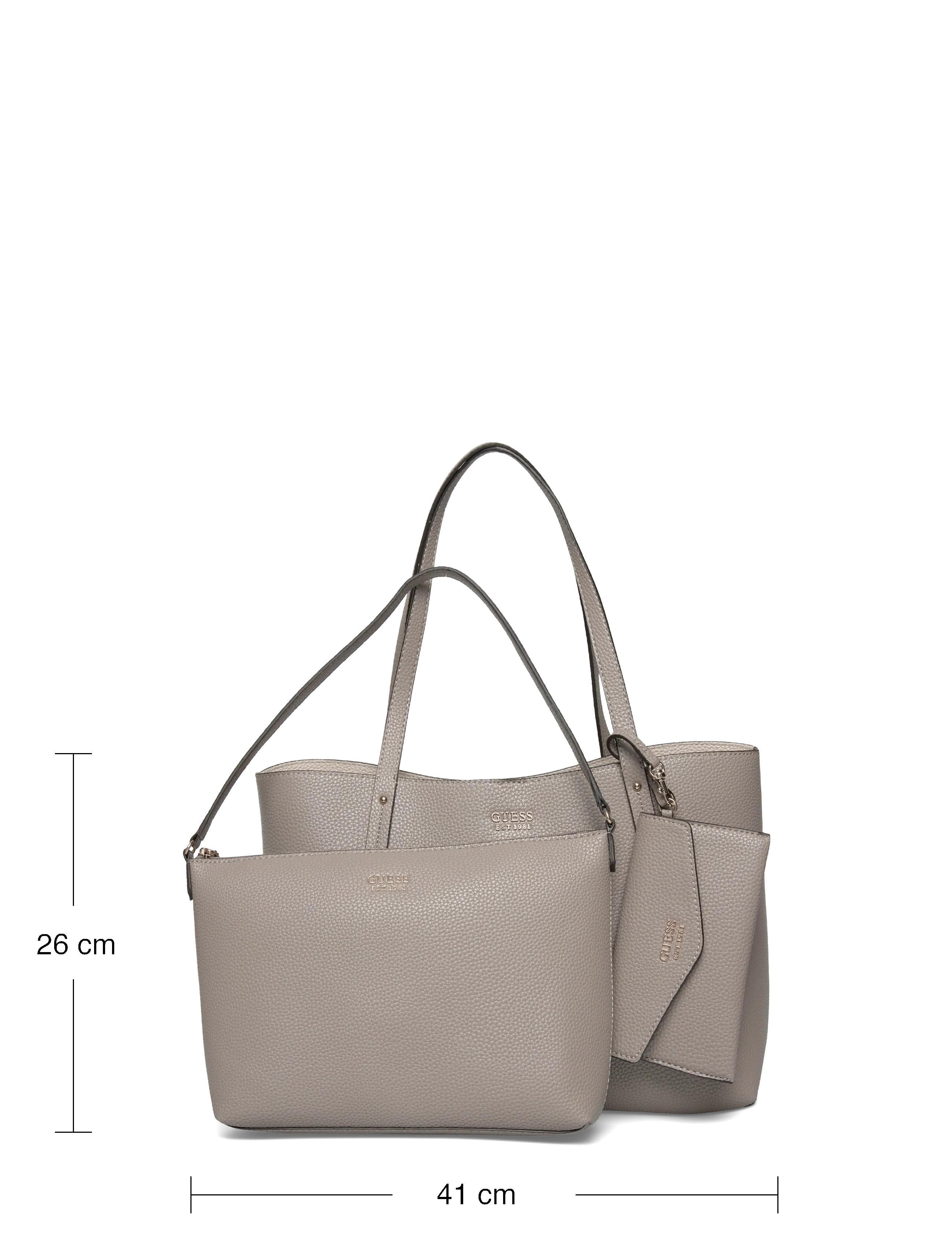GUESS - BRENTON TOTE - shopperki - dark taupe - 3