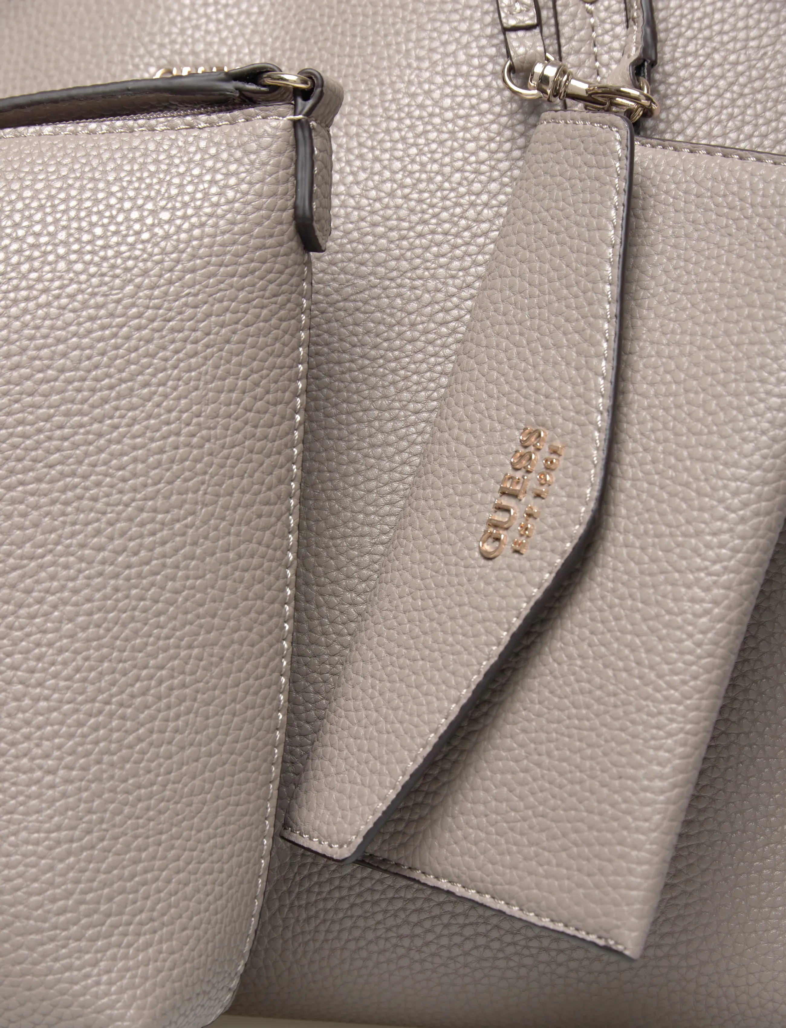 GUESS - BRENTON TOTE - shopperki - dark taupe - 4