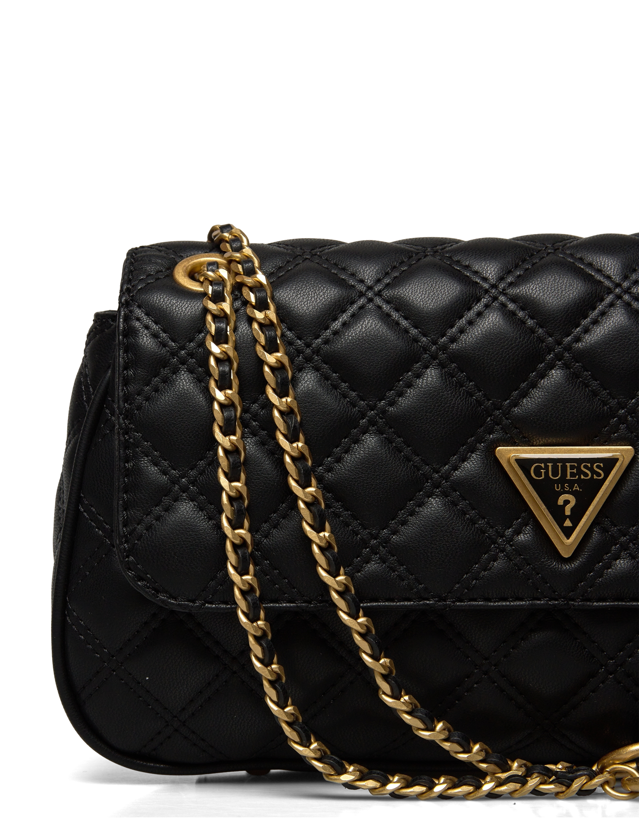 GUESS - GIULLY CONVERTIBLE XBODY FLAP - black - 3