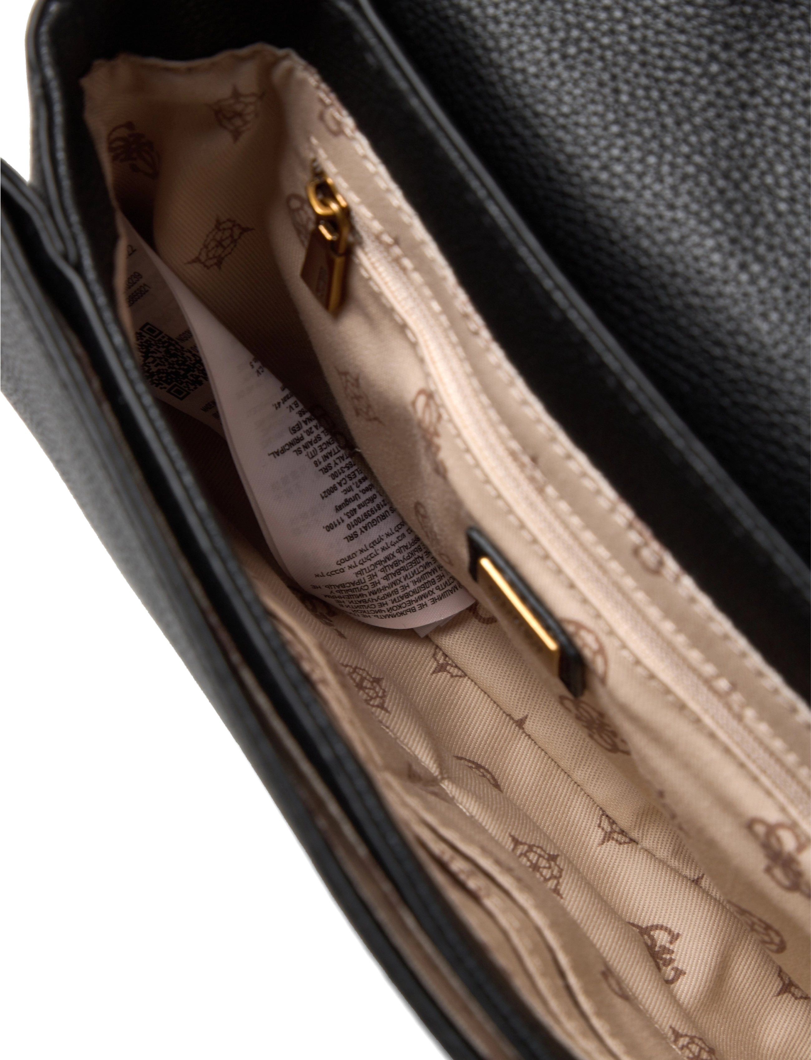 GUESS - ABEY CROSSBODY FLAP - black - 4