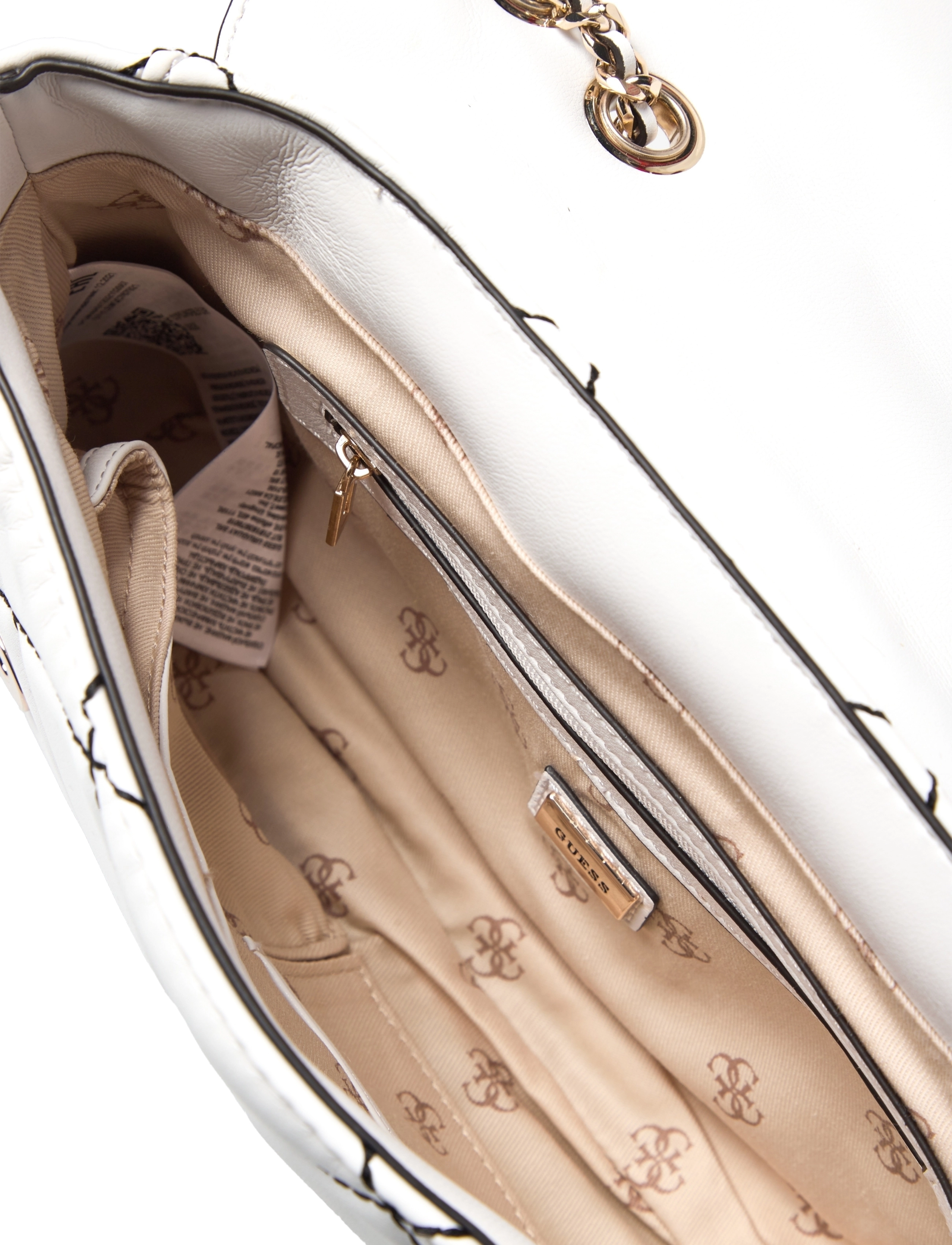 GUESS - CESSILY CONVERTIBLE XBODY FLAP - white multi - 4