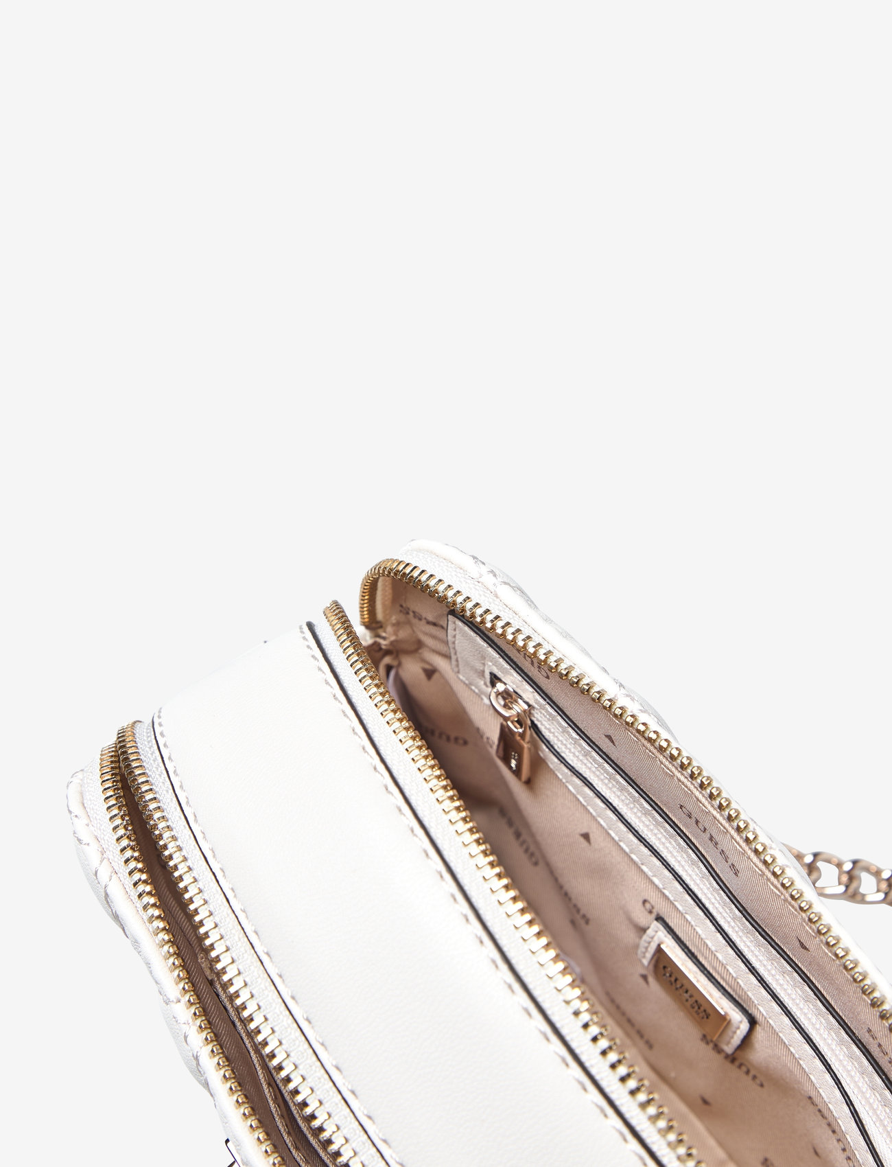 GUESS - GIULLY CAMERA BAG - off white - 4