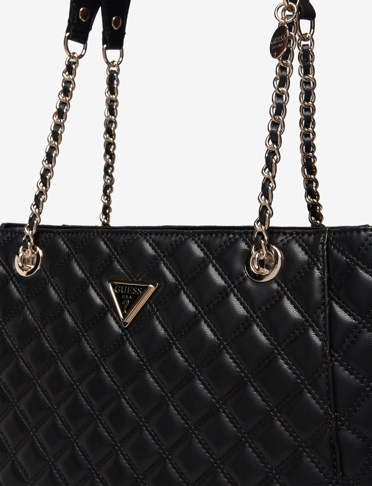 GUESS - GIULLY LARGE TOTE - black - 3