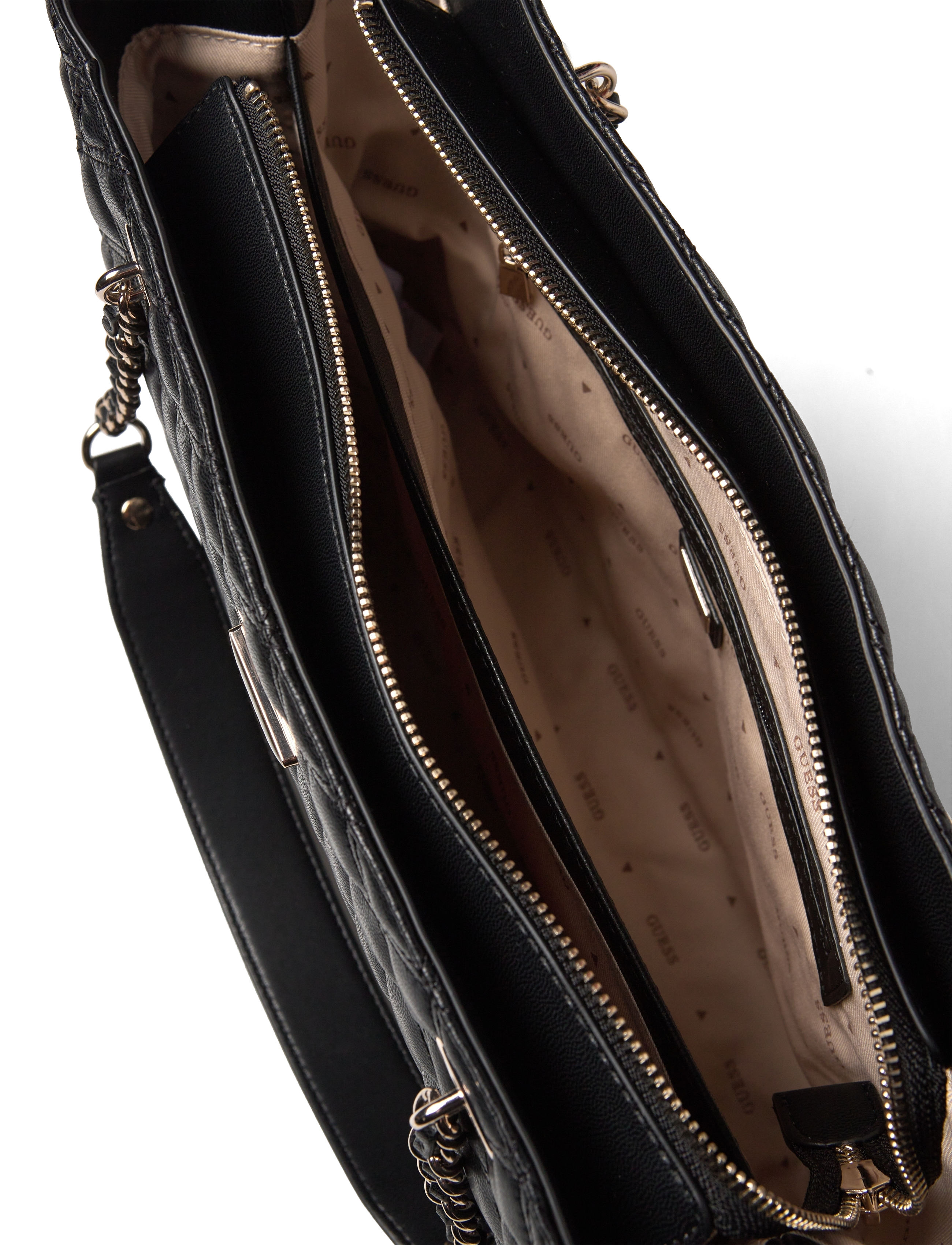 GUESS - GIULLY LARGE TOTE - black - 4