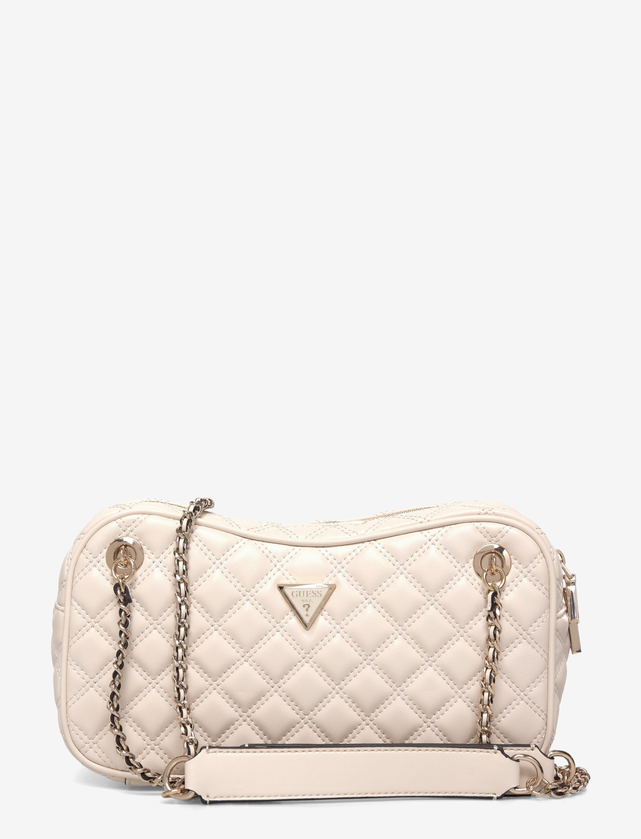 GUESS - GIULLY II SHOULDER SATCHEL - igapäevane stiil - bone - 0