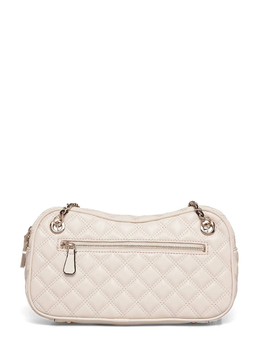 GUESS - GIULLY II SHOULDER SATCHEL - umhängetaschen - bone - 1