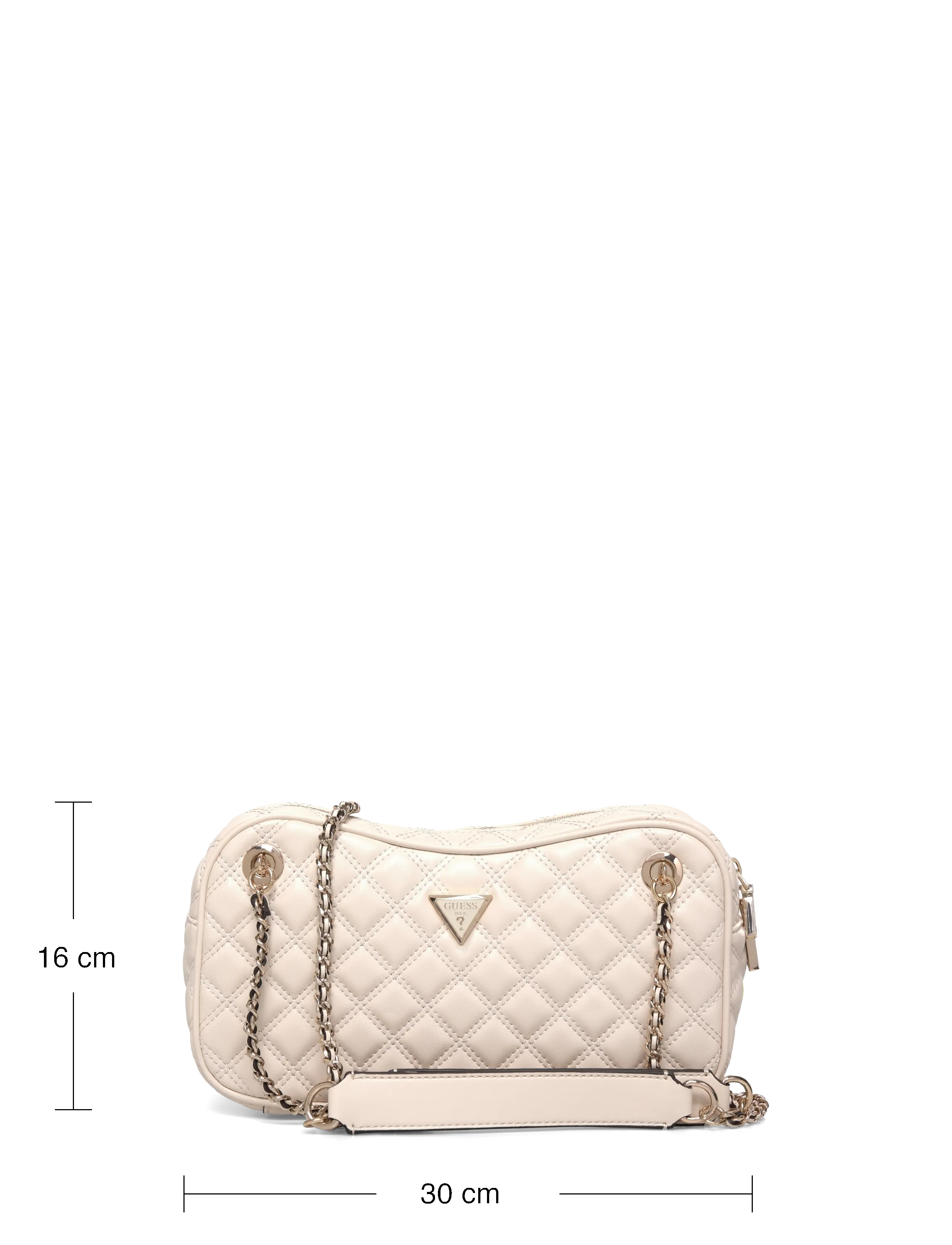 GUESS - GIULLY II SHOULDER SATCHEL - alltags-style - bone - 3