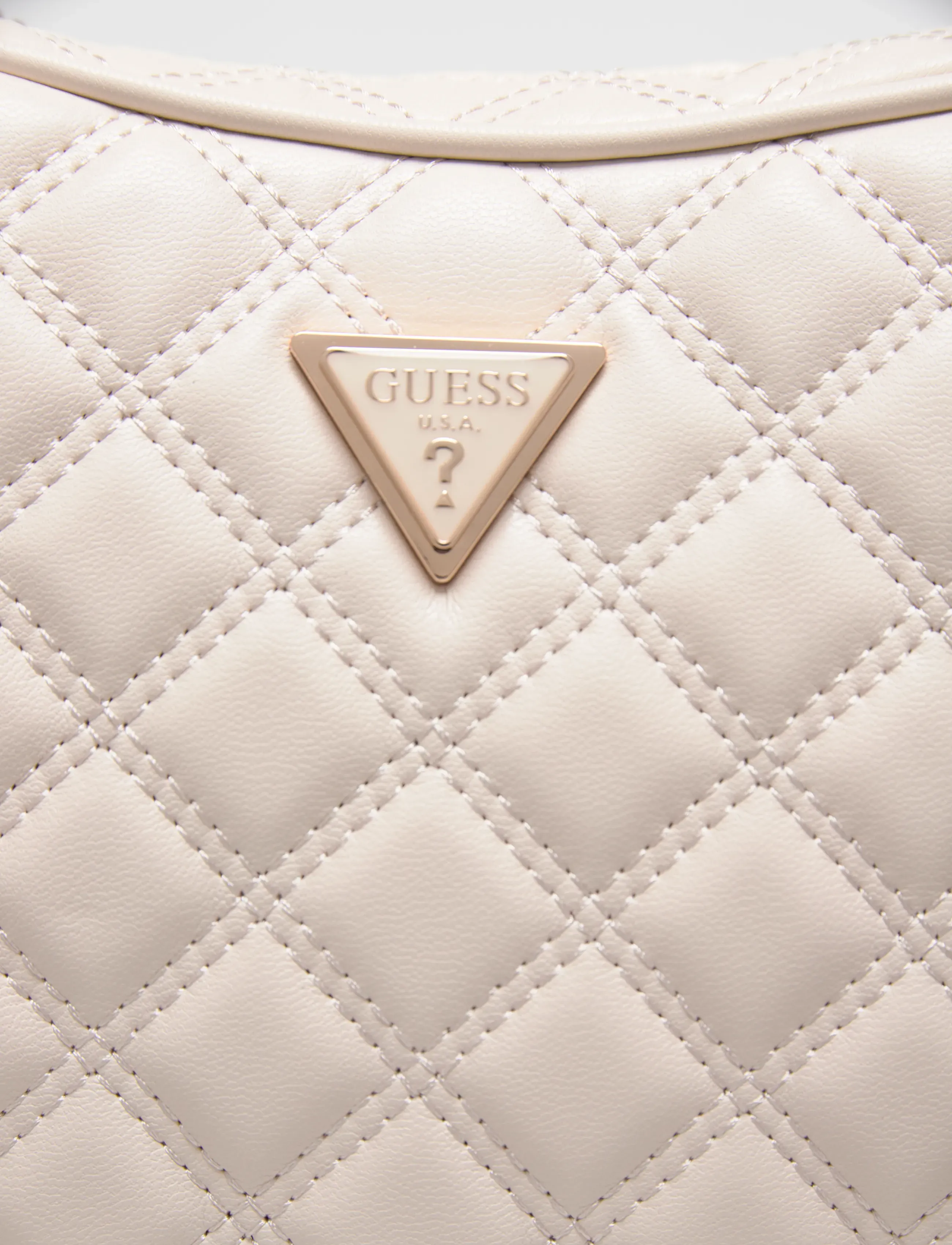 GUESS - GIULLY II SHOULDER SATCHEL - alltags-style - bone - 4