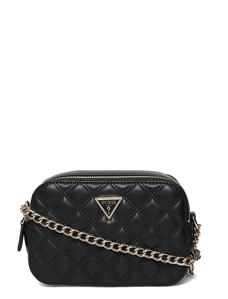 GUESS - GIULLY II CAMERA BAG - crossbody bags - black - 0