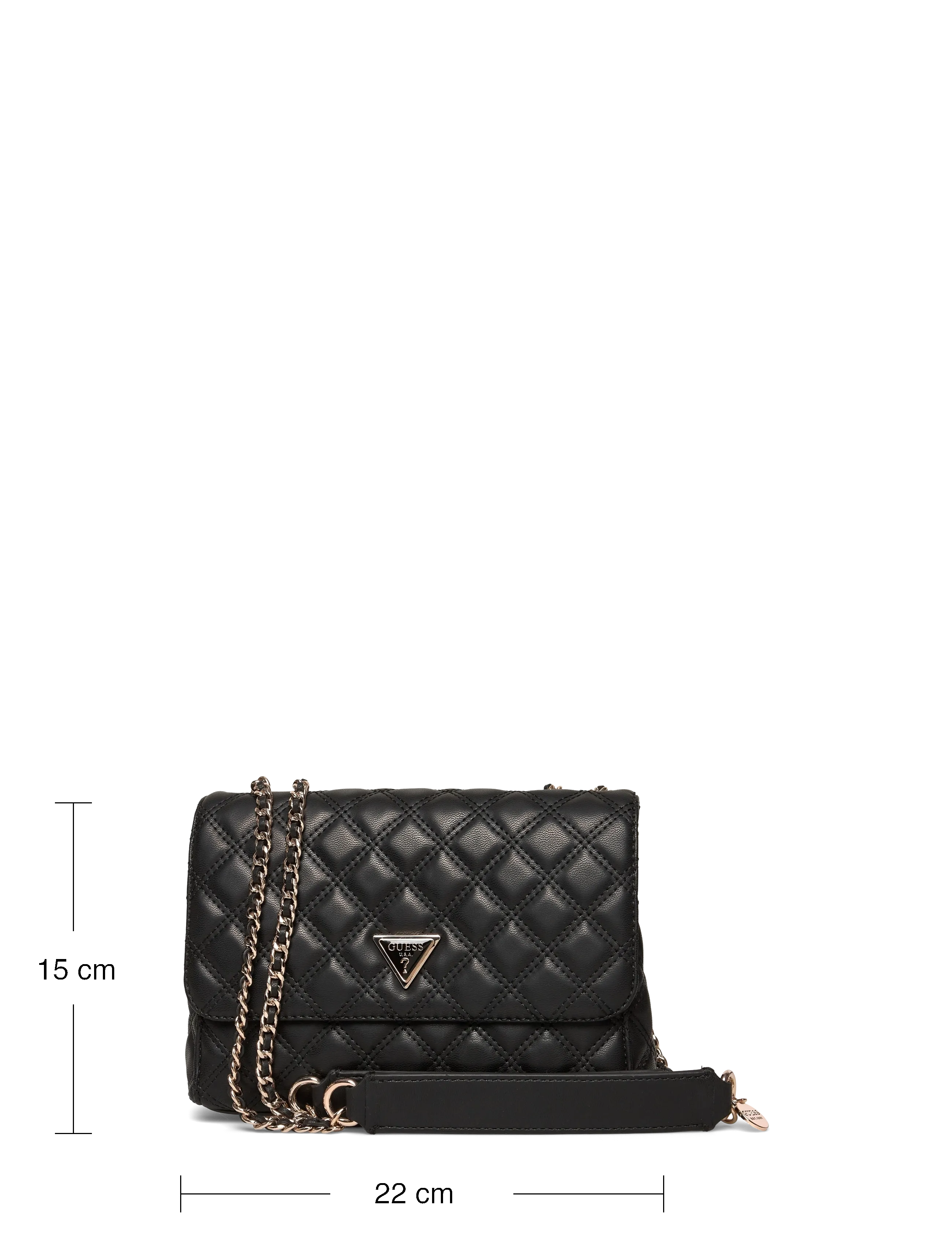 GUESS - GIULLY II 2 COMP CNVRTBLE FLAP - alltags-style - black - 3