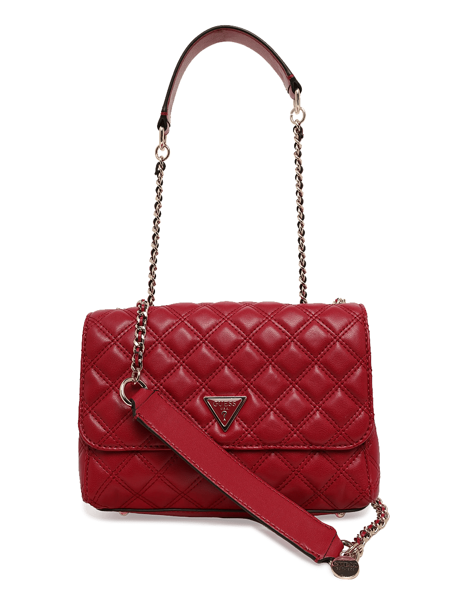 GUESS - GIULLY II 2 COMP CNVRTBLE FLAP - hverdags stil - dark cherry - 0
