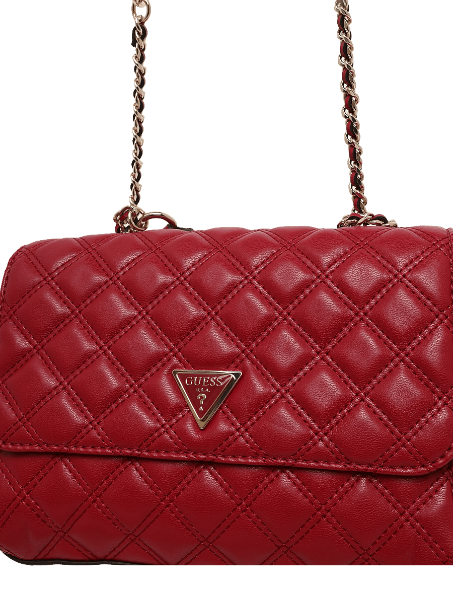 GUESS - GIULLY II 2 COMP CNVRTBLE FLAP - hverdags stil - dark cherry - 2
