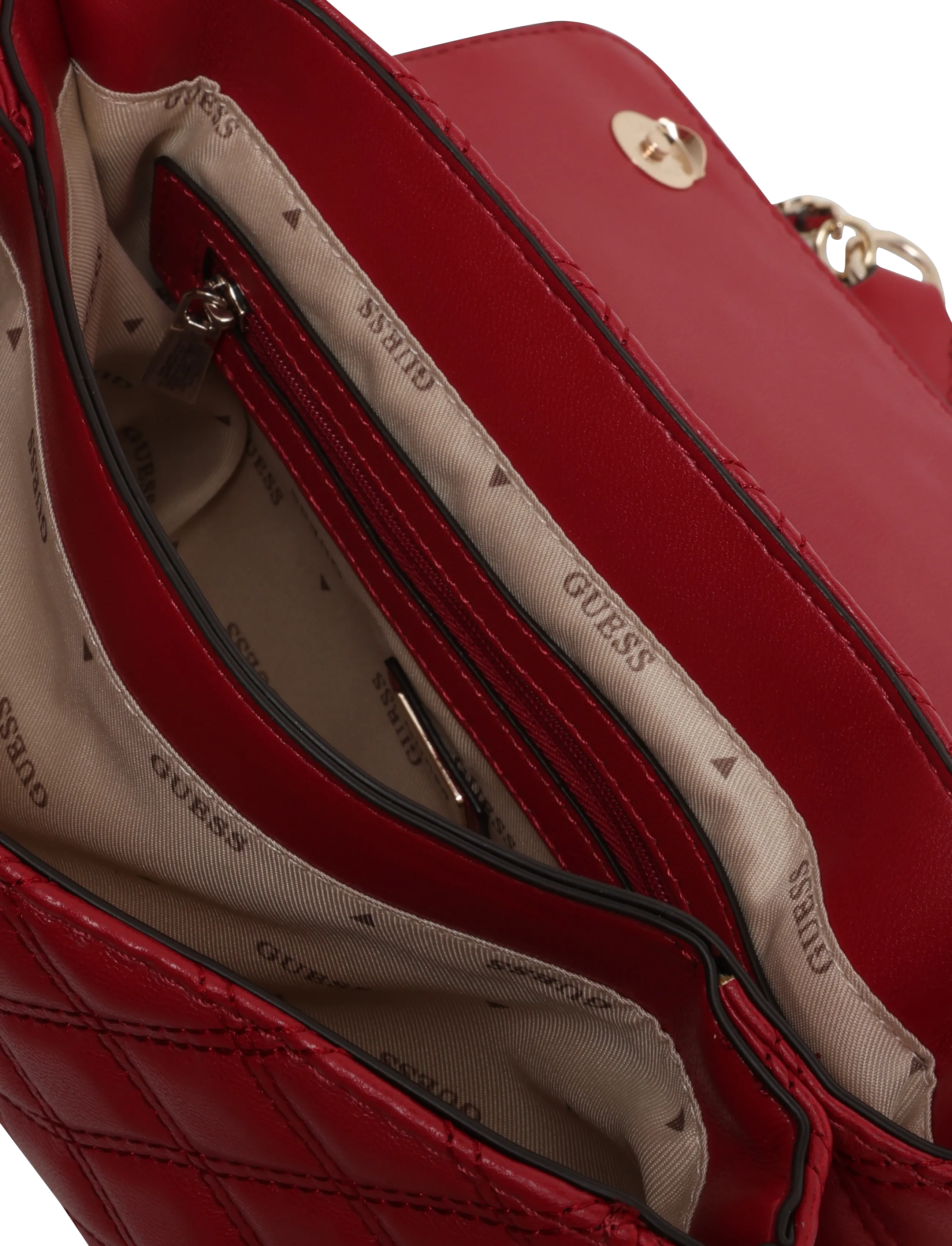 GUESS - GIULLY II 2 COMP CNVRTBLE FLAP - alltags-style - dark cherry - 3