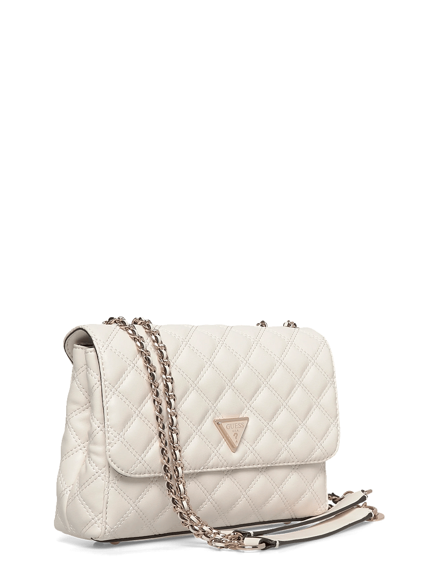 GUESS - GIULLY II 2 COMP CNVRTBLE FLAP - alltags-style - off white - 2