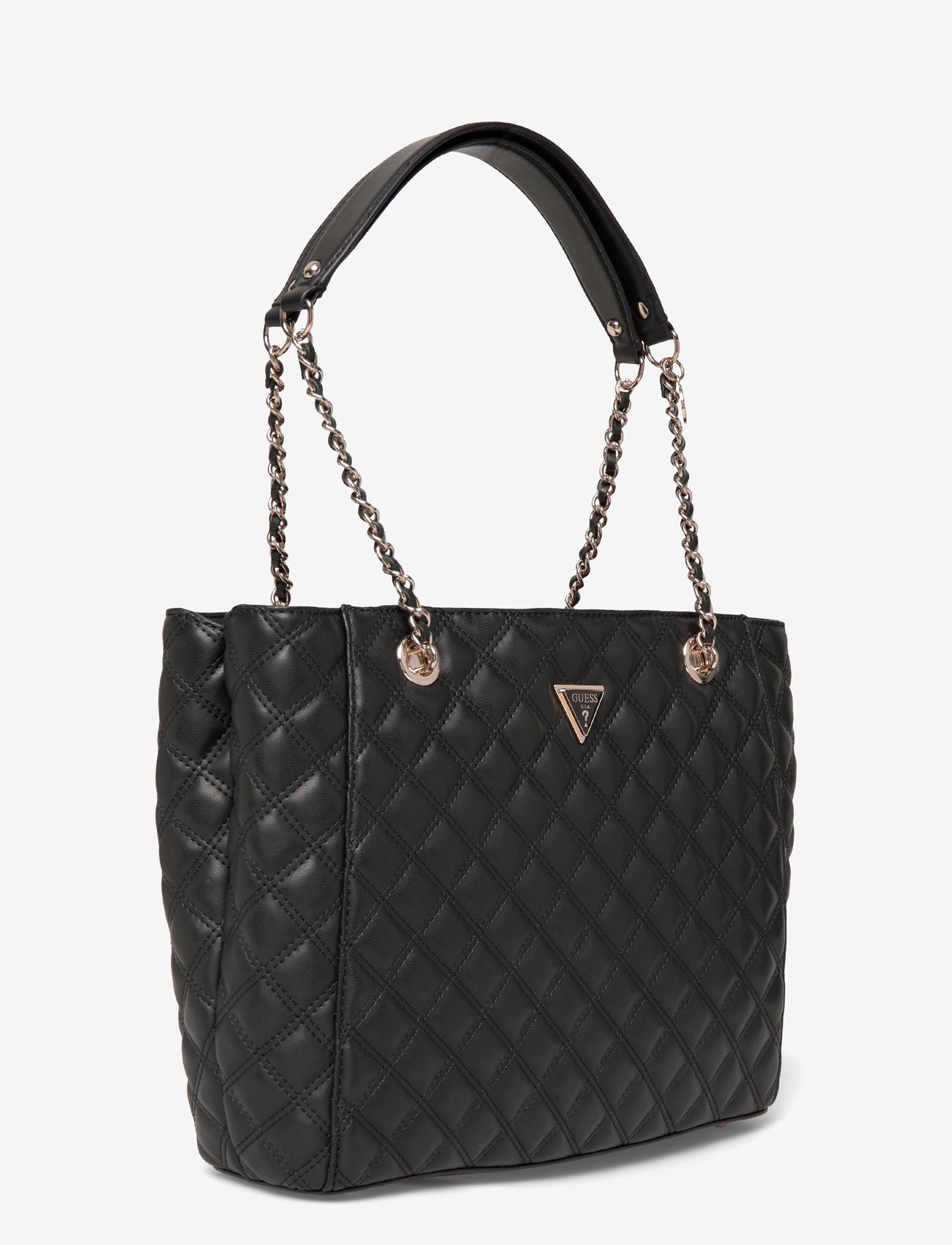 GUESS - GIULLY II LARGE TOTE - særlige begivenheder - black - 2