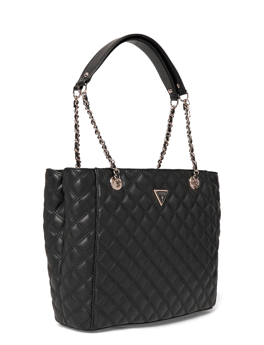 GUESS - GIULLY II LARGE TOTE - hverdags stil - black - 2