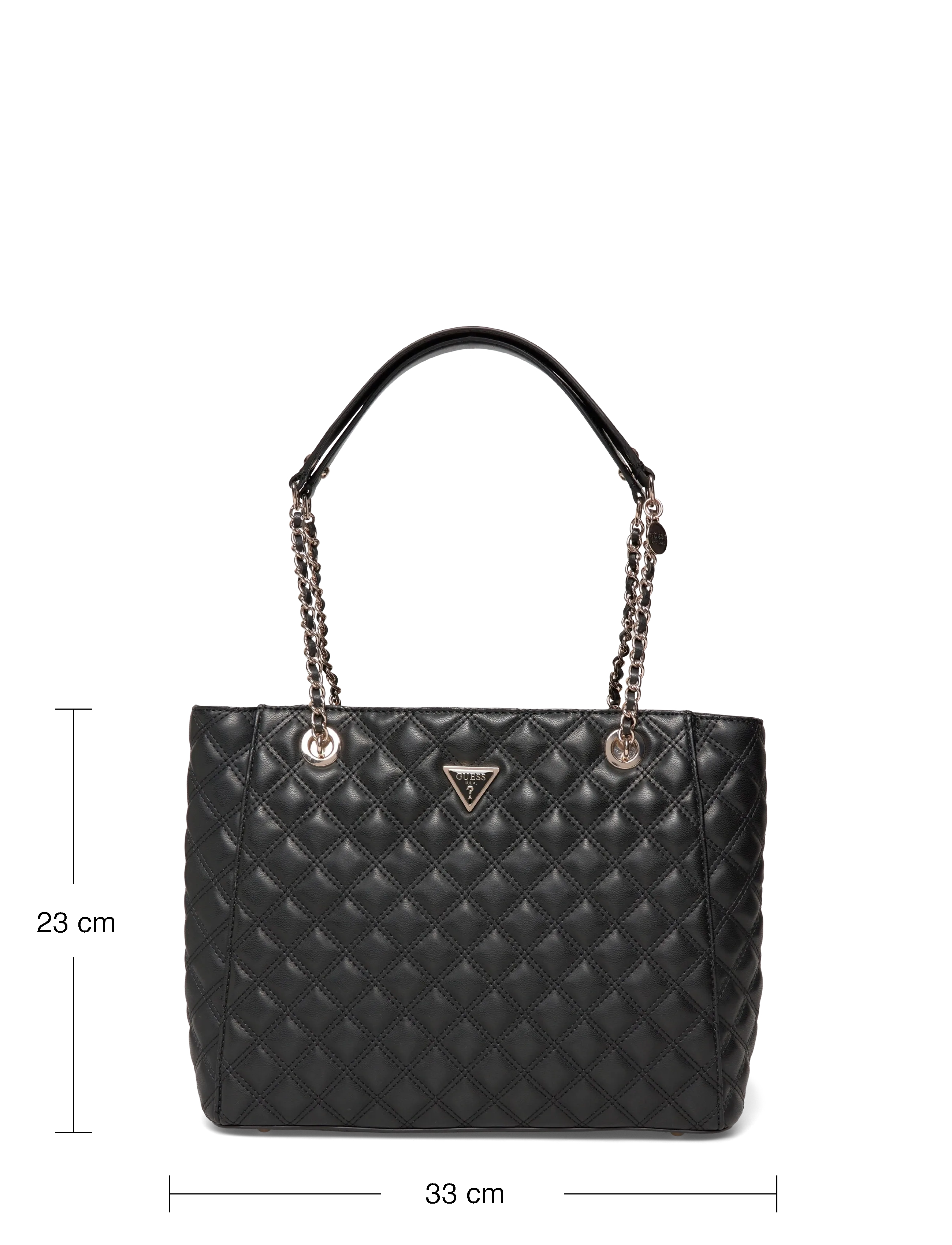 GUESS - GIULLY II LARGE TOTE - hverdags stil - black - 3