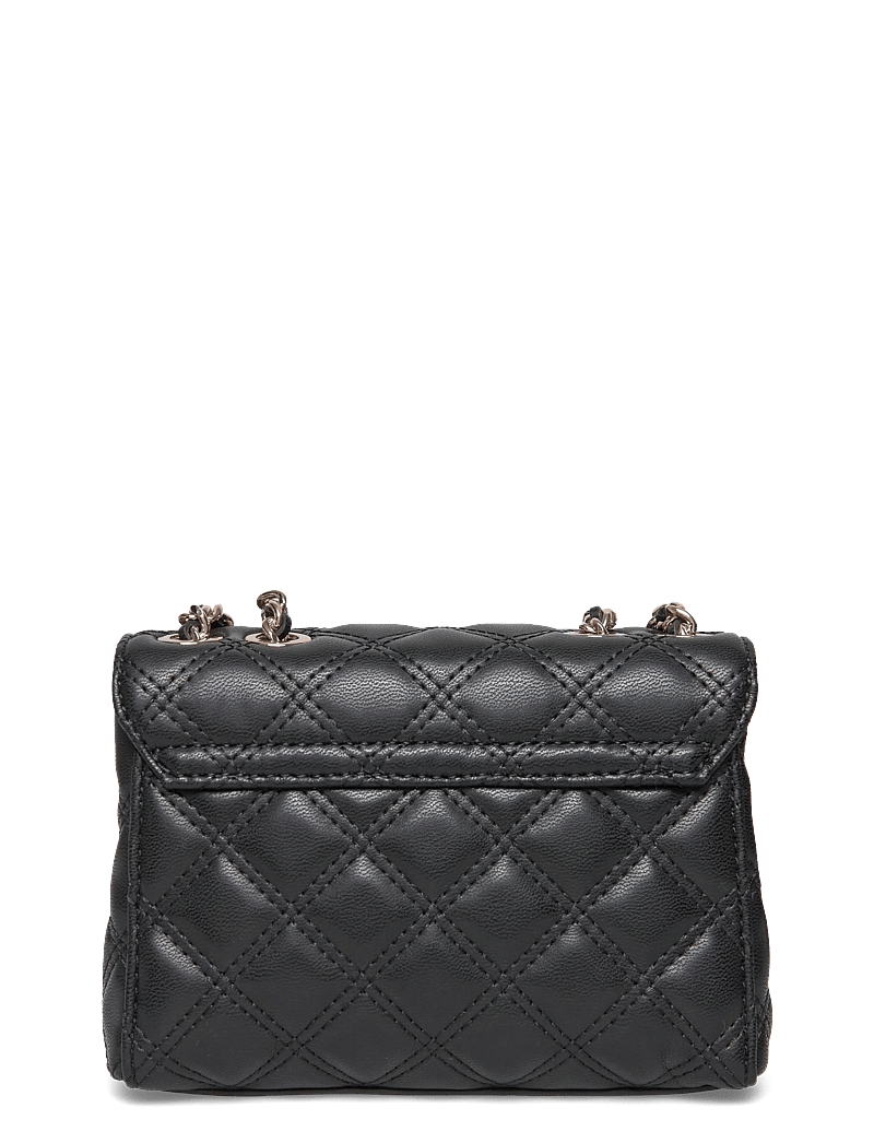 GUESS - GIULLY II MINI 2 COMP CVRT FLP - crossbody bags - black - 1