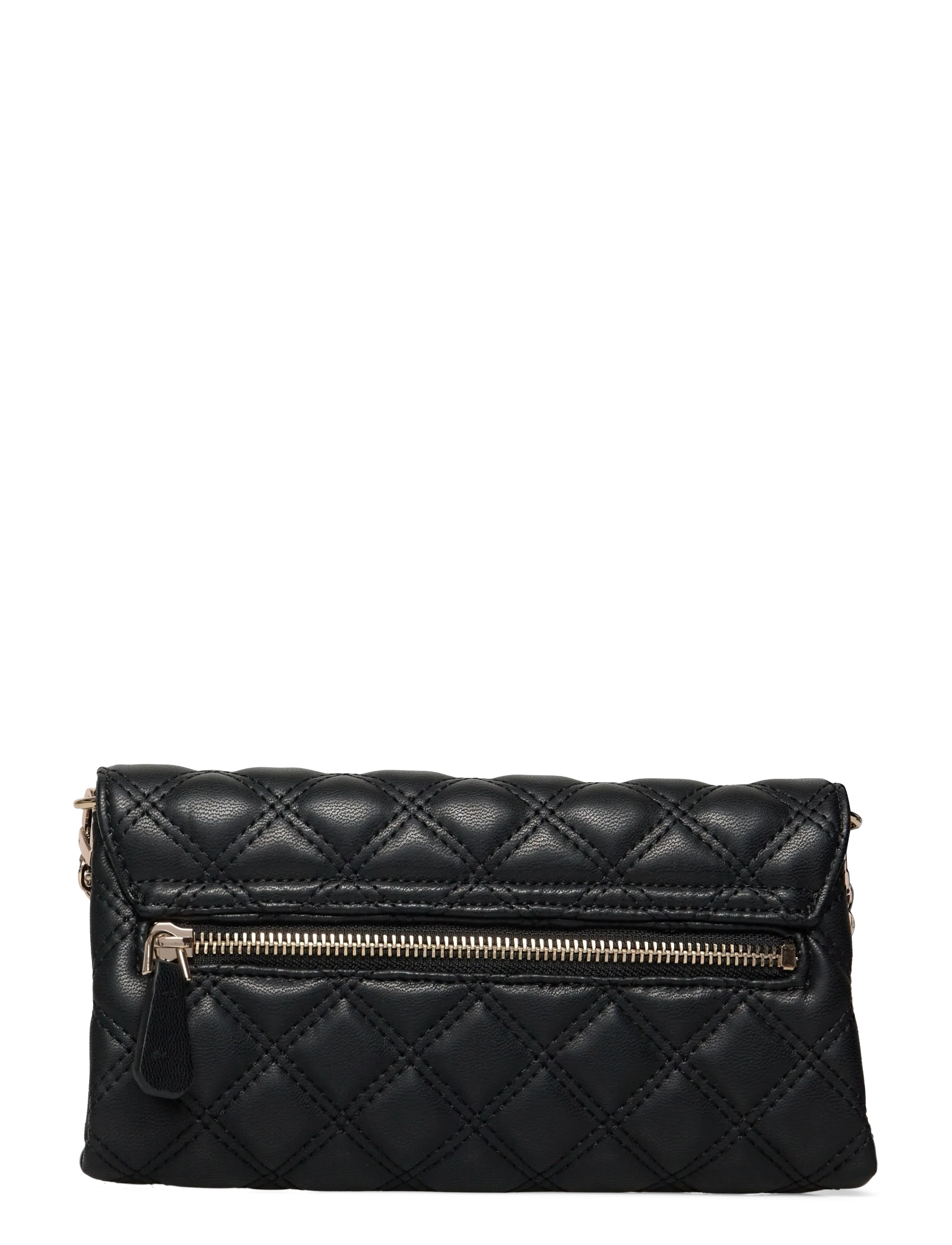 GUESS - GIULLY II XBODY FLAP ORGANIZER - crossbody bags - black - 1
