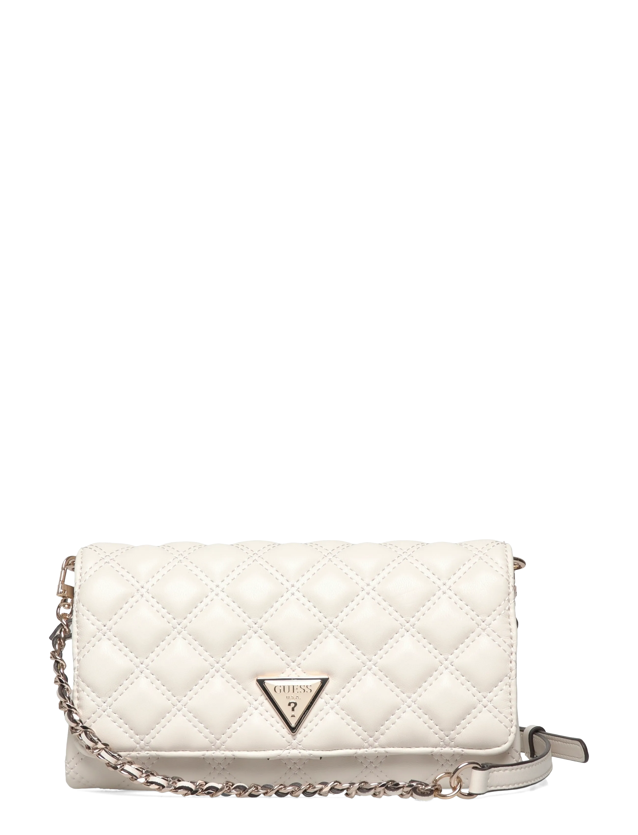 GUESS GIULLY II XBODY FLAP ORGANIZER - Torby - OFF WHITE / cream