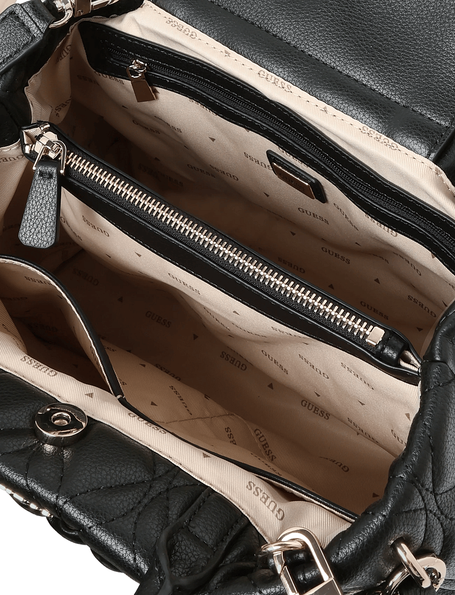 GUESS - MAXINE GIRLFRIEND SATCHEL - black - 4