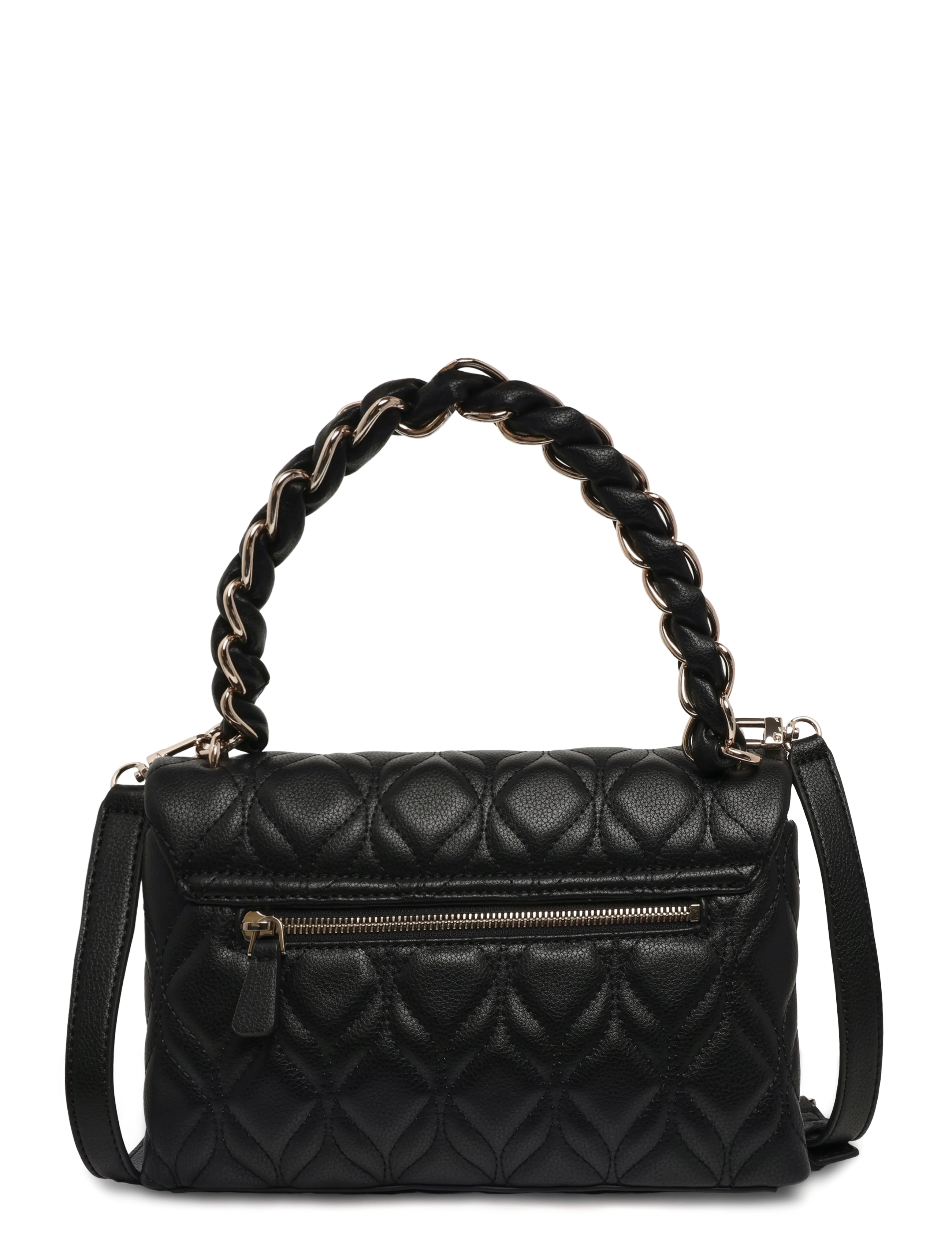 GUESS - MAXINE FLAP CROSSBODY - umhängetaschen - black - 1