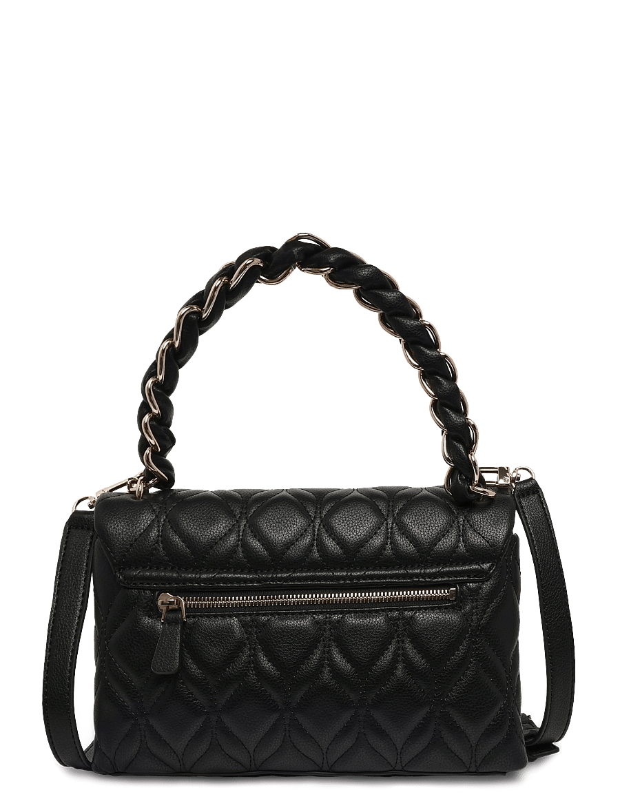 GUESS - MAXINE FLAP CROSSBODY - umhängetaschen - black - 1
