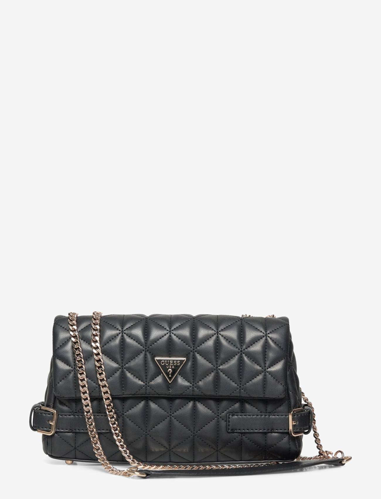 GUESS - PAISLEIGH CNVRTBLE XBODY FLAP - hverdags stil - black - 0