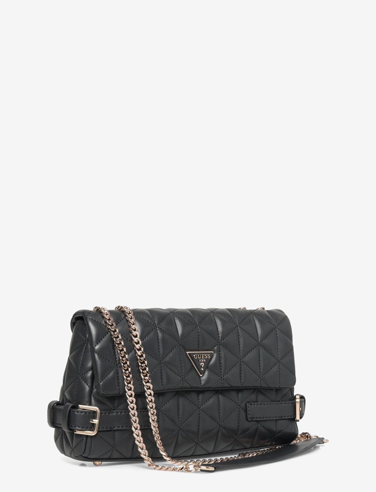 GUESS - PAISLEIGH CNVRTBLE XBODY FLAP - hverdags stil - black - 2