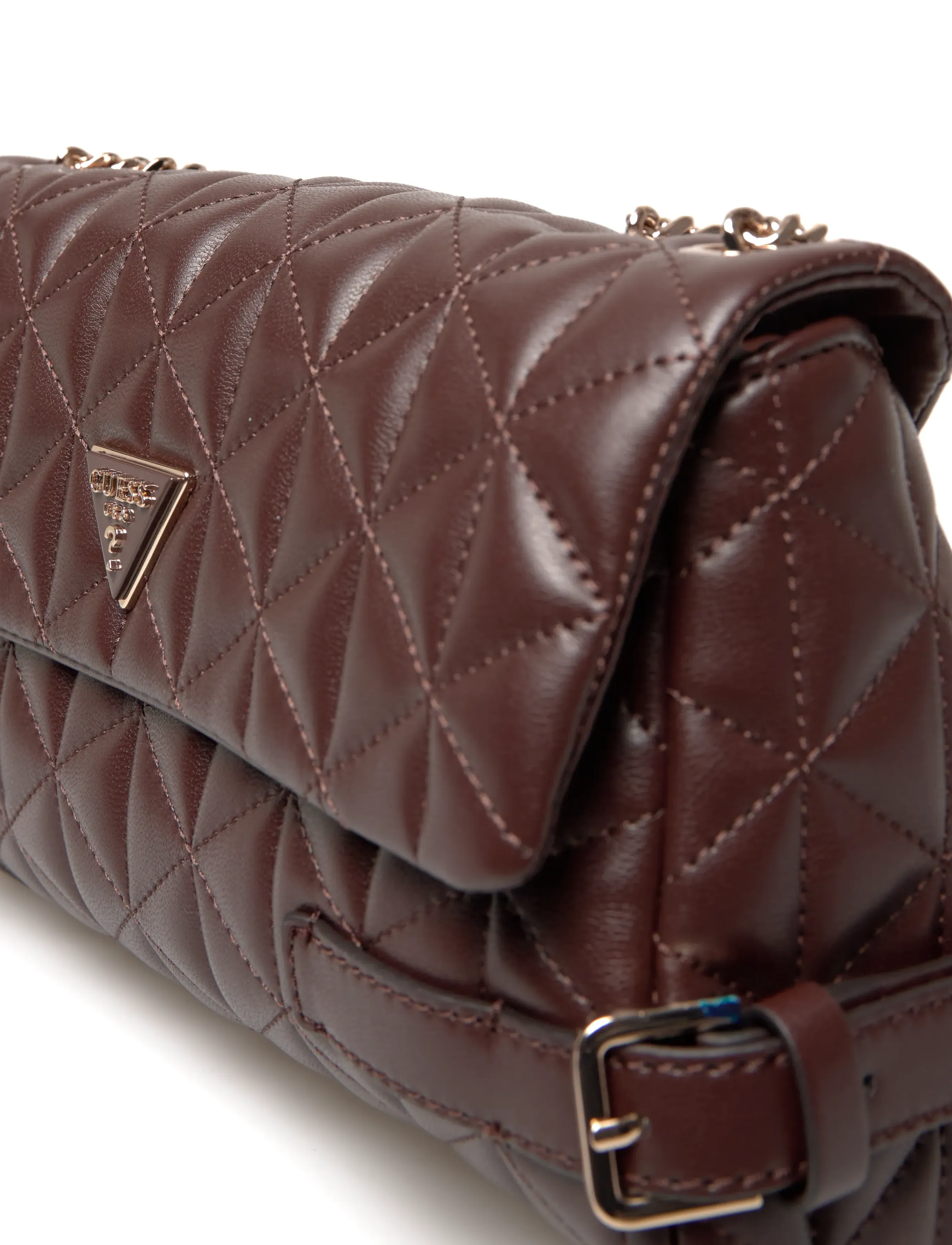 GUESS - PAISLEIGH CNVRTBLE XBODY FLAP - alltags-style - espresso - 4