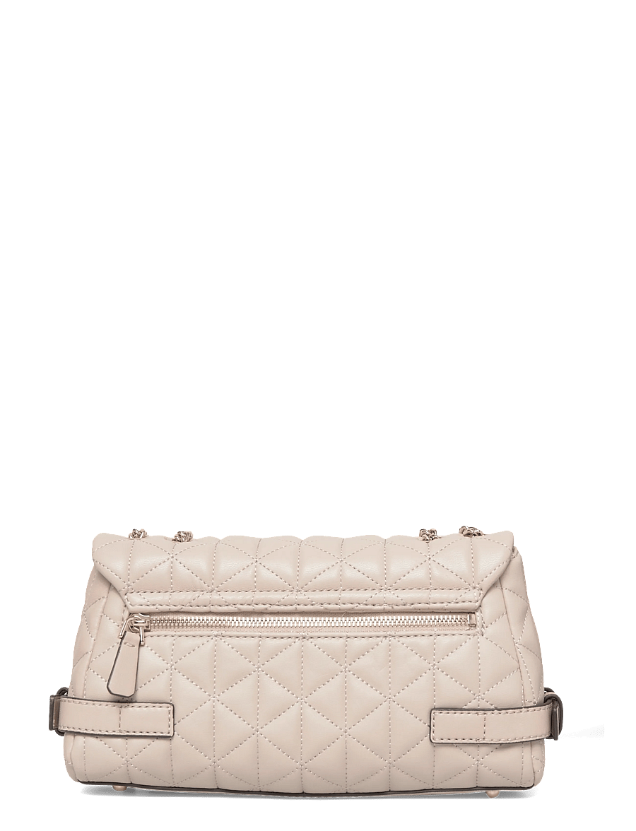 GUESS - PAISLEIGH CNVRTBLE XBODY FLAP - umhängetaschen - light taupe - 1