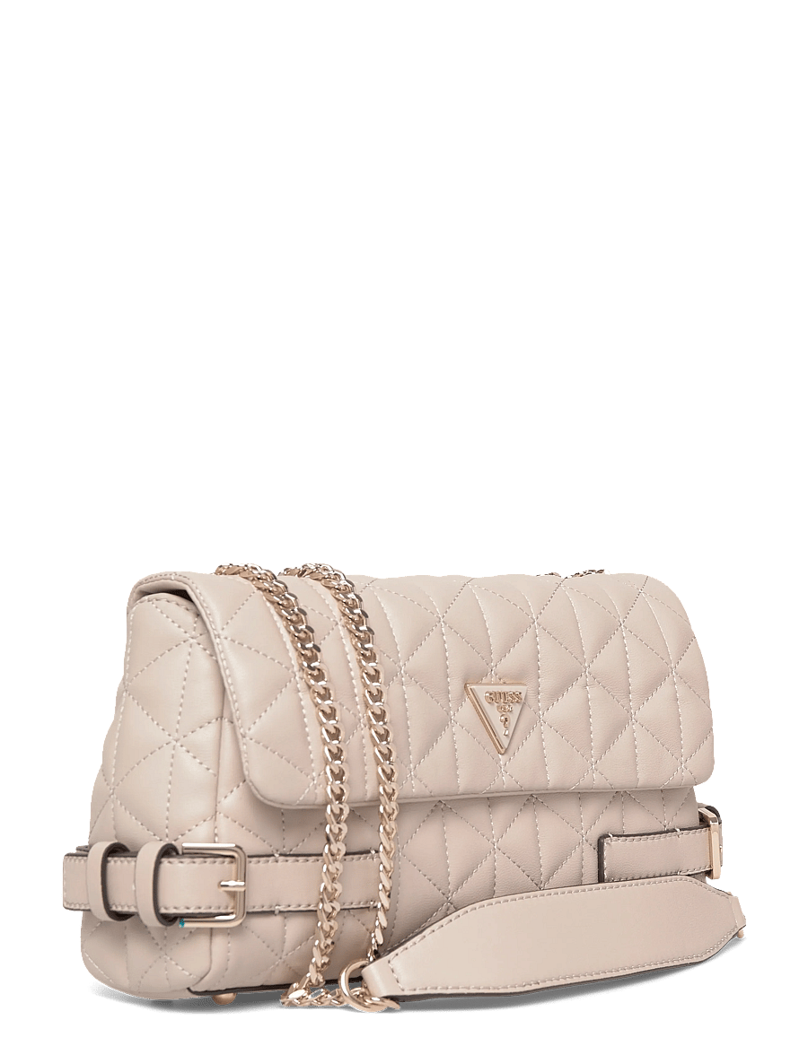 GUESS - PAISLEIGH CNVRTBLE XBODY FLAP - umhängetaschen - light taupe - 2