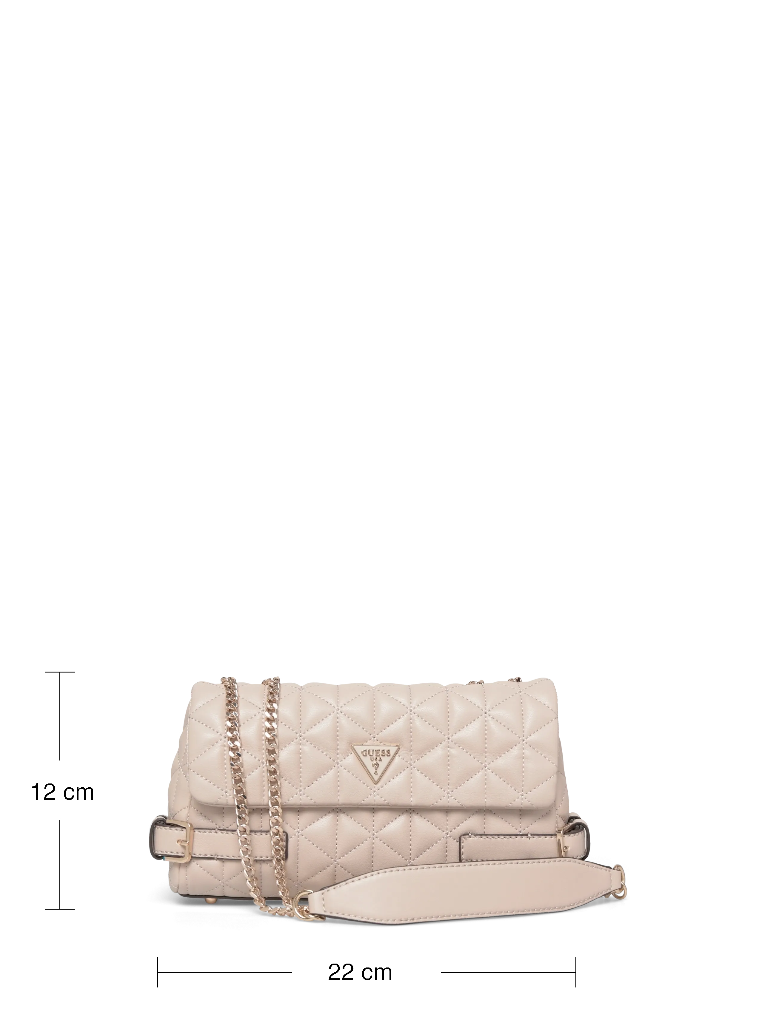 GUESS - PAISLEIGH CNVRTBLE XBODY FLAP - igapäevane stiil - light taupe - 3