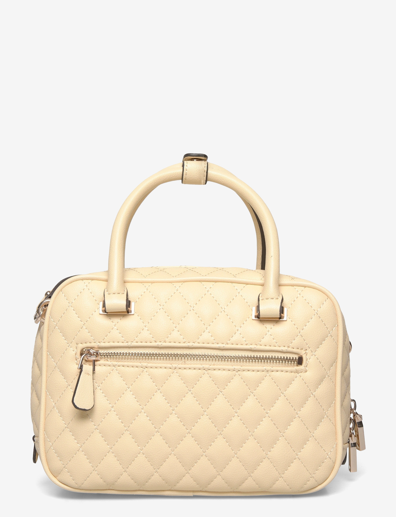 GUESS - ATABEY BOX SATCHEL - alltags-style - yellow - 1