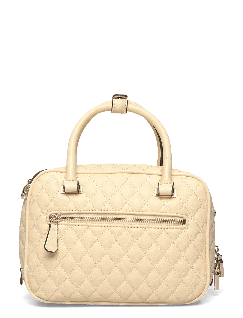 GUESS - ATABEY BOX SATCHEL - alltags-style - yellow - 1