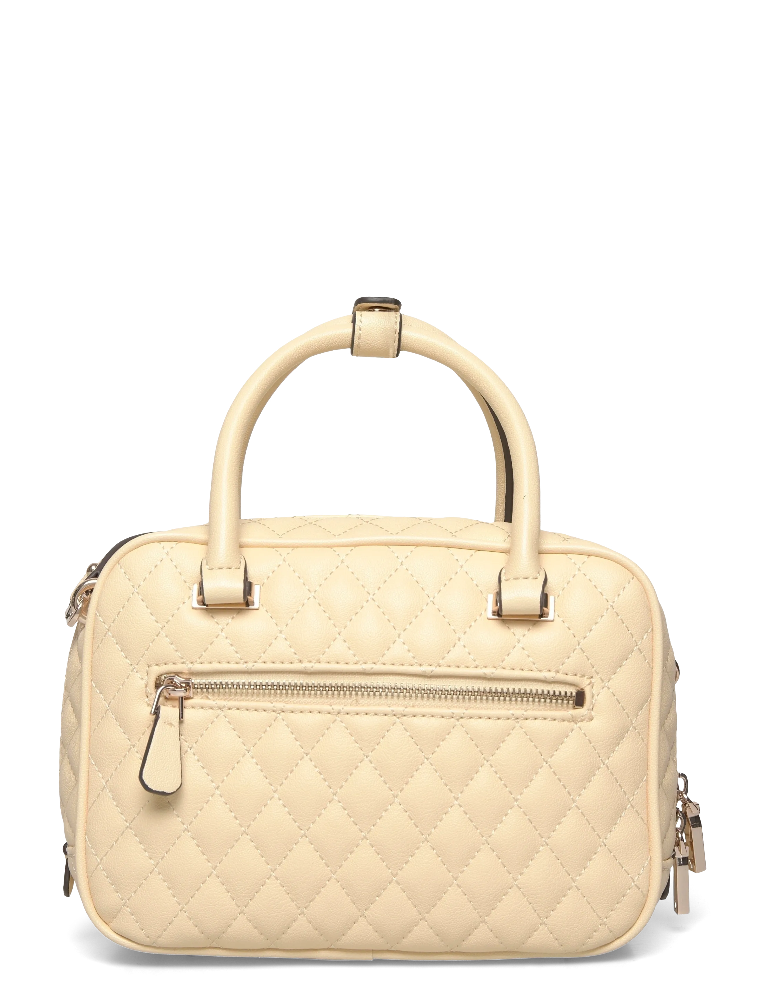 GUESS - ATABEY BOX SATCHEL - arkityyli - yellow - 1