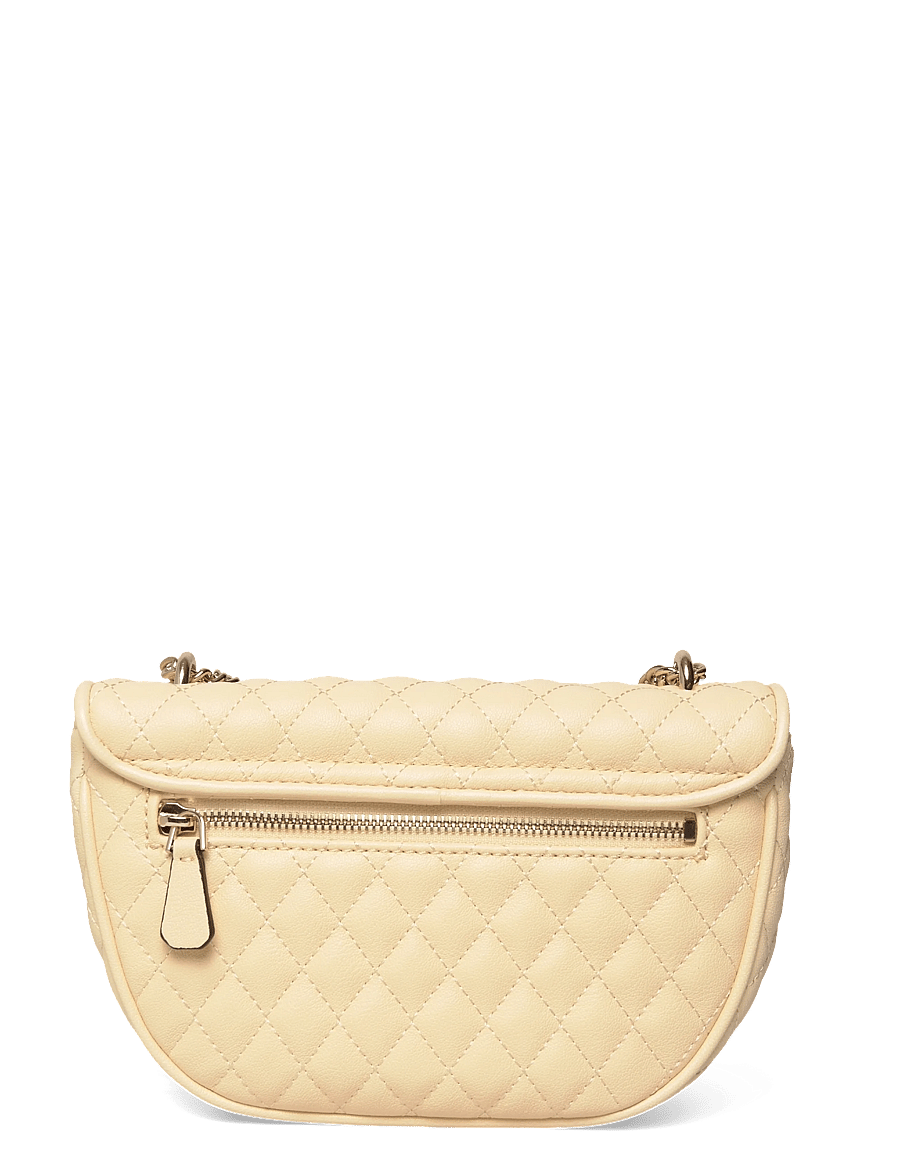 GUESS - ATABEY CONVERTIBLE XBODY FLAP - crossbody bags - yellow - 1