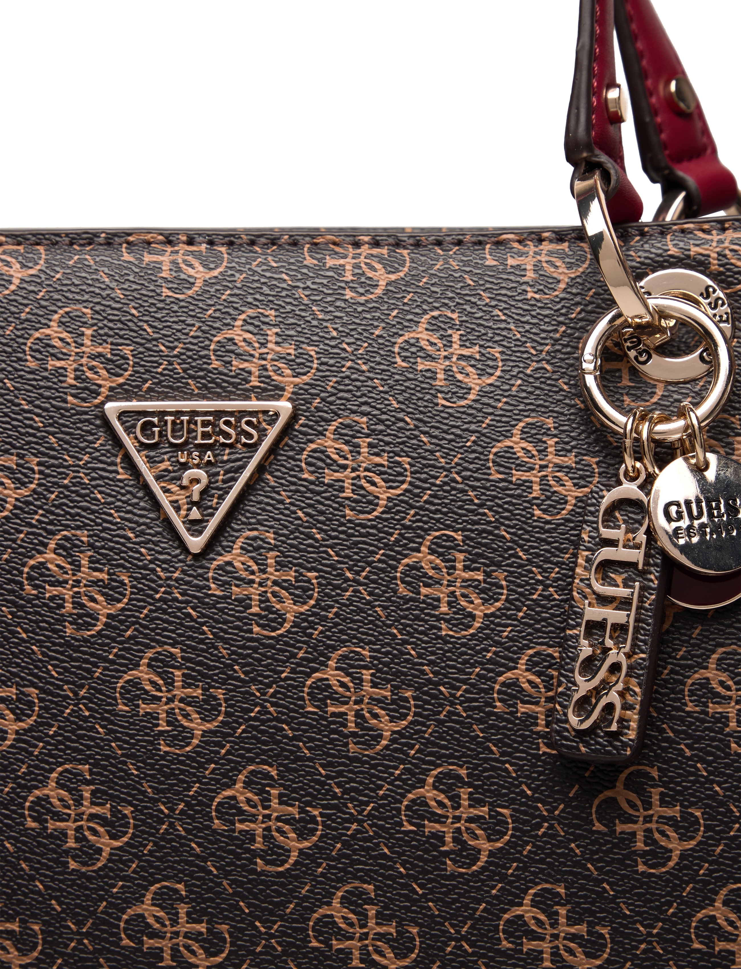 GUESS - NOELLE TOTE - brown - 3