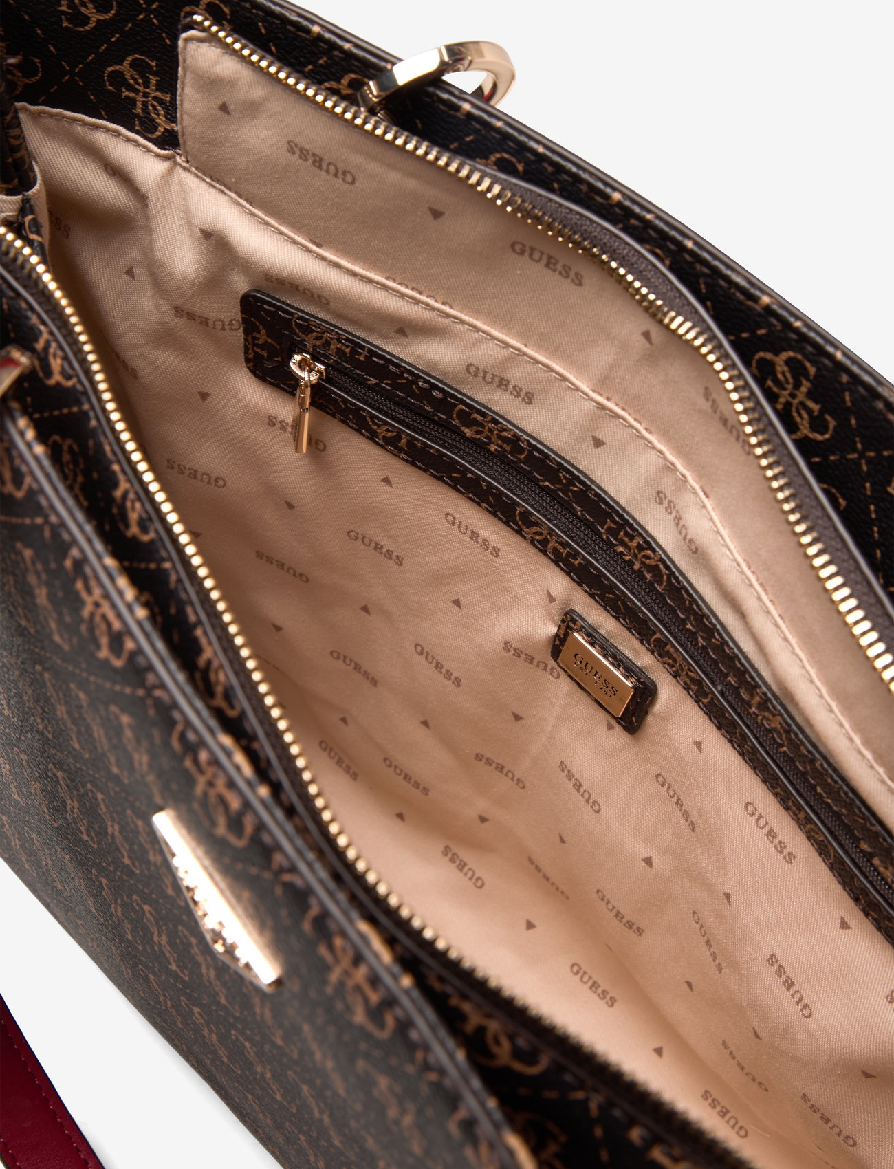 GUESS - NOELLE TOTE - brown - 4