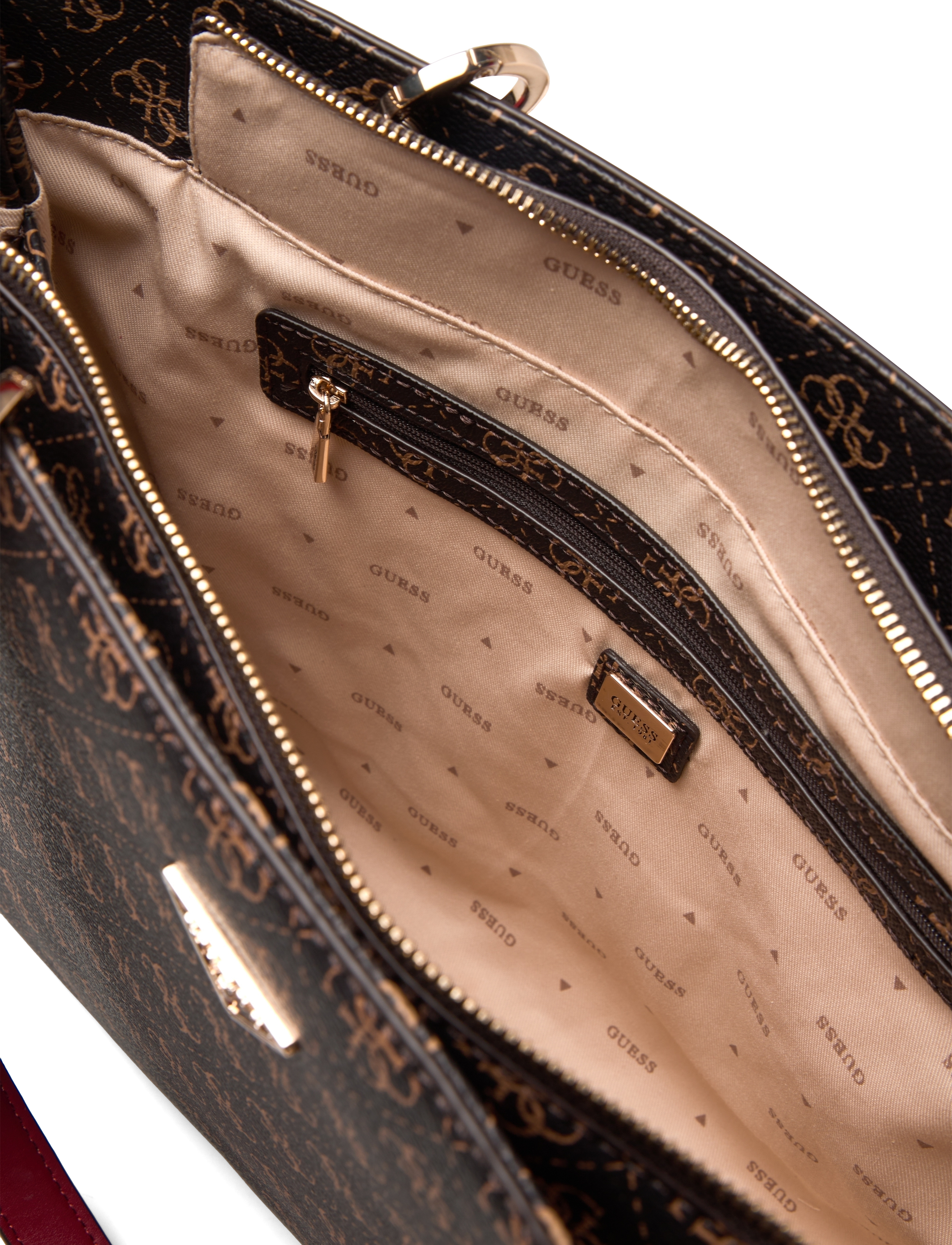 GUESS - NOELLE TOTE - brown - 4