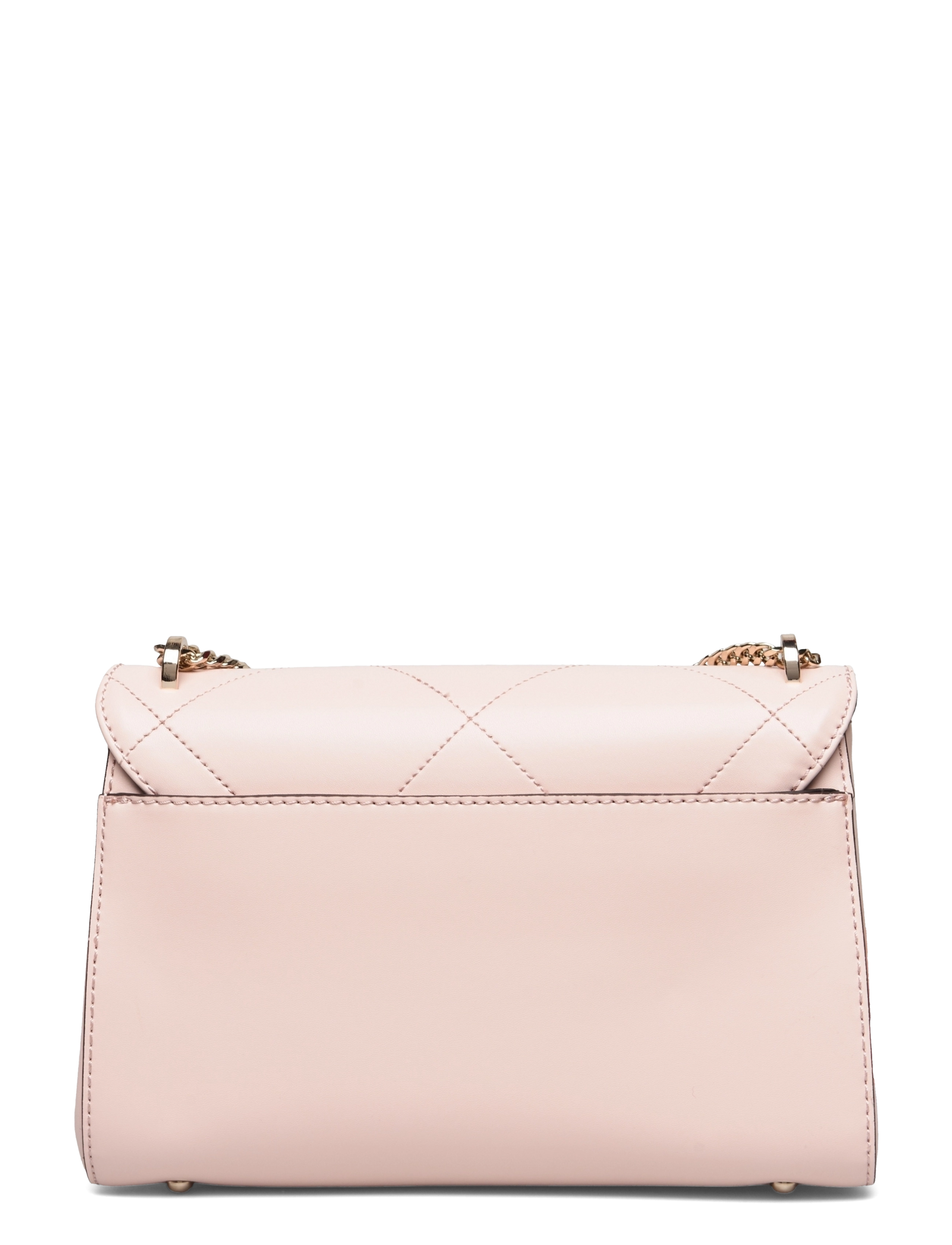GUESS - KATEY FLAP SHOULDER BAG - powder pink - 1