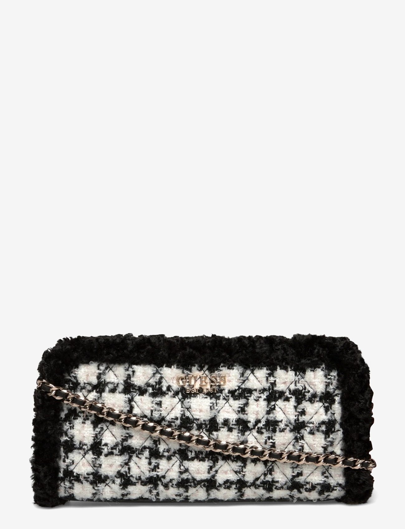 GUESS - CRISTI TOP ZIP CROSSBODY - crossbody bags - black multi - 0