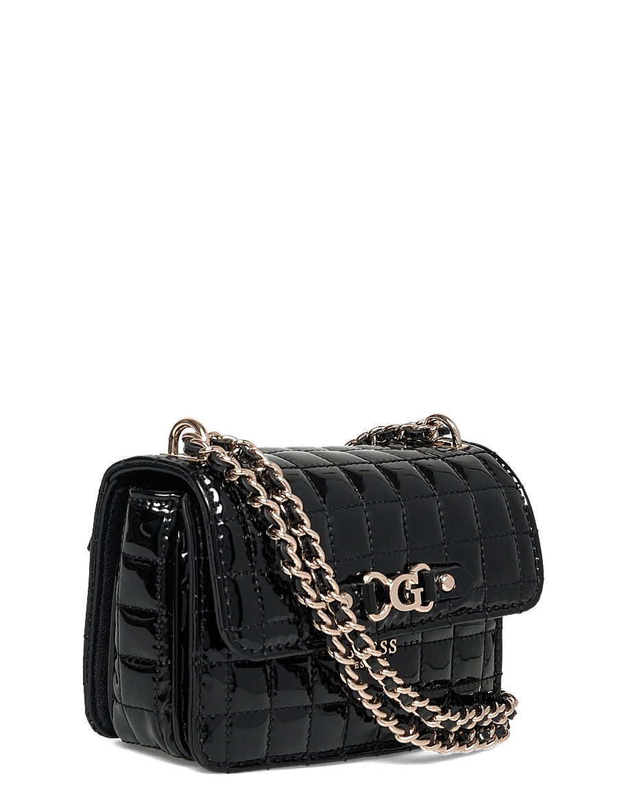 GUESS - NADIRA MINI CNVRTBL XBODY FLAP - crossbody tassen - black - 2