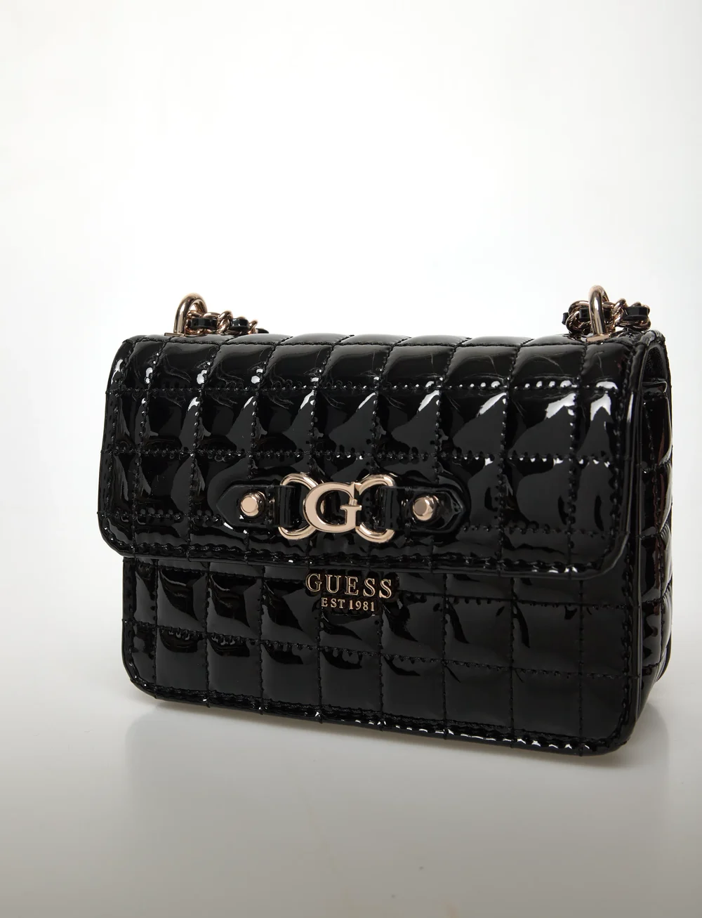 GUESS - NADIRA MINI CNVRTBL XBODY FLAP - crossbody tassen - black - 3