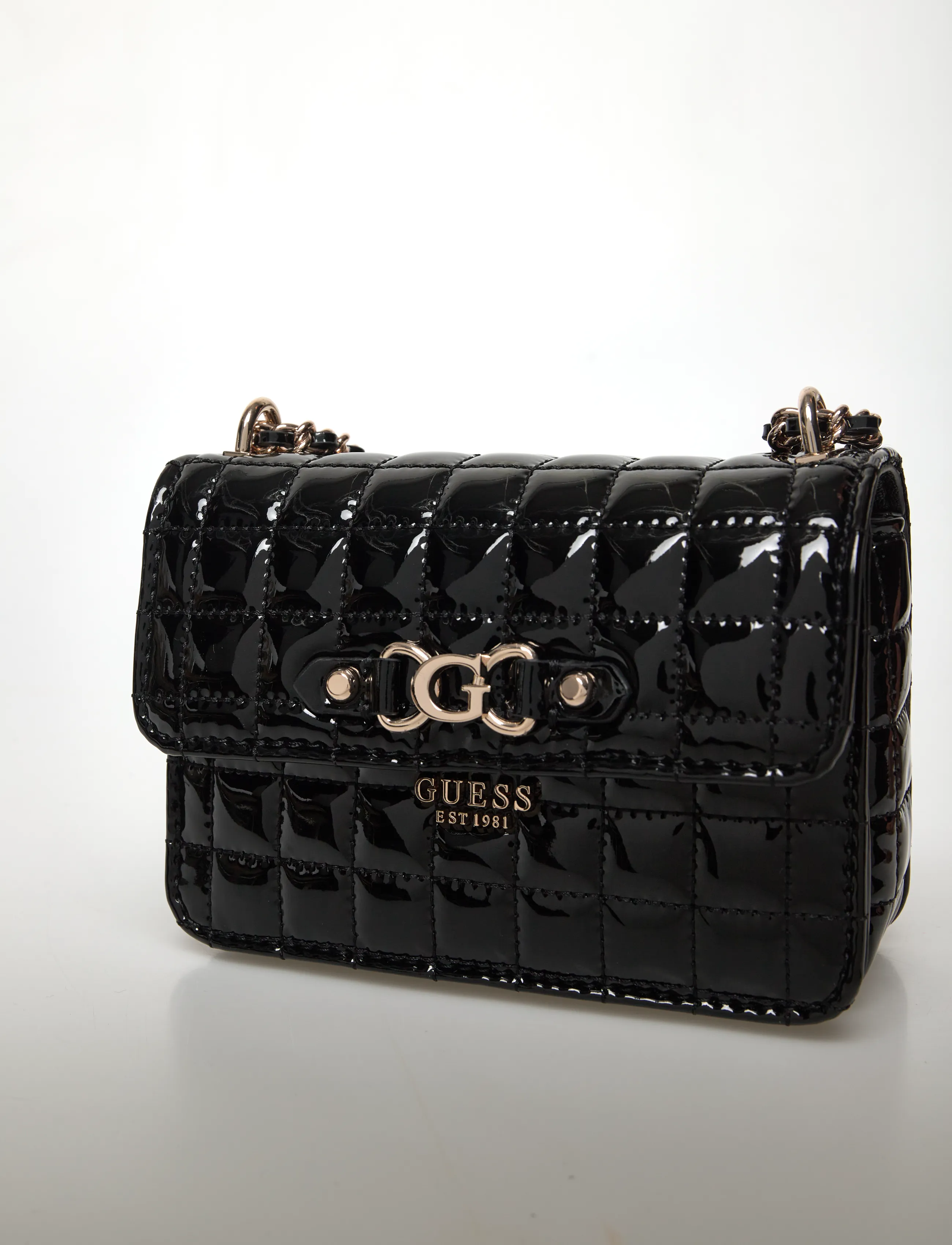 GUESS - NADIRA MINI CNVRTBL XBODY FLAP - crossbody somas - black - 3